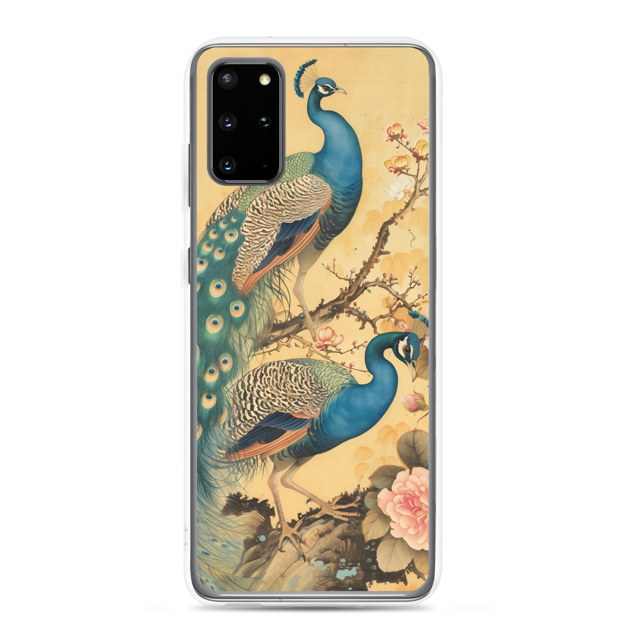 "peacock" Clear Case for Samsung®
