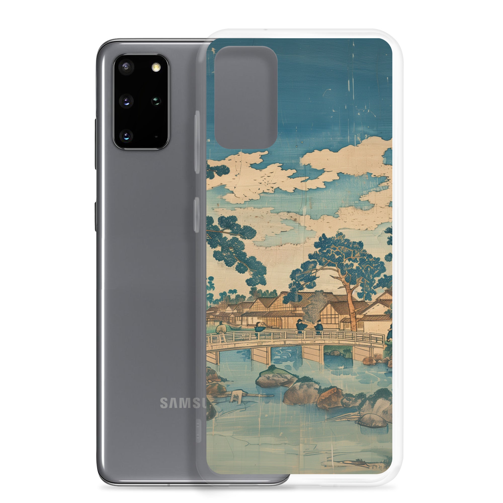 "old village" Clear Case for Samsung®