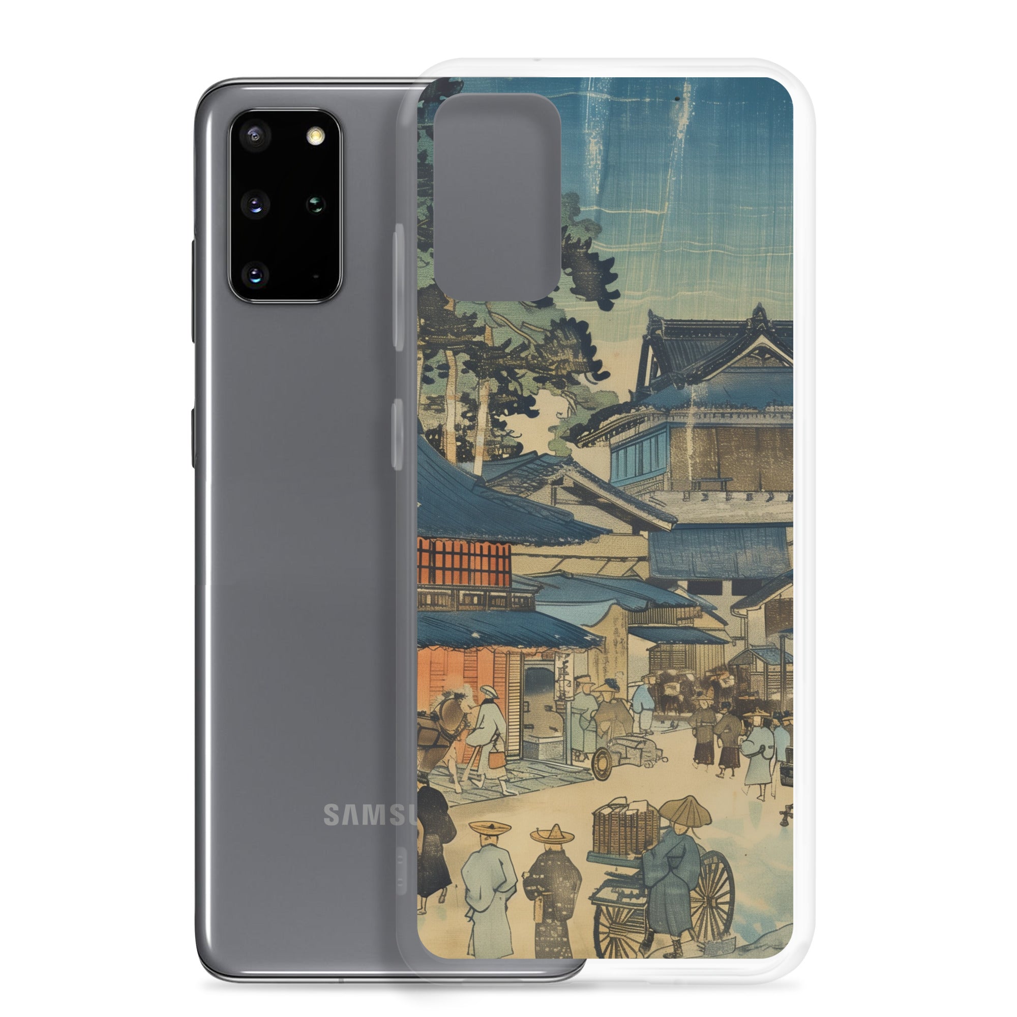 "old village" Clear Case for Samsung®