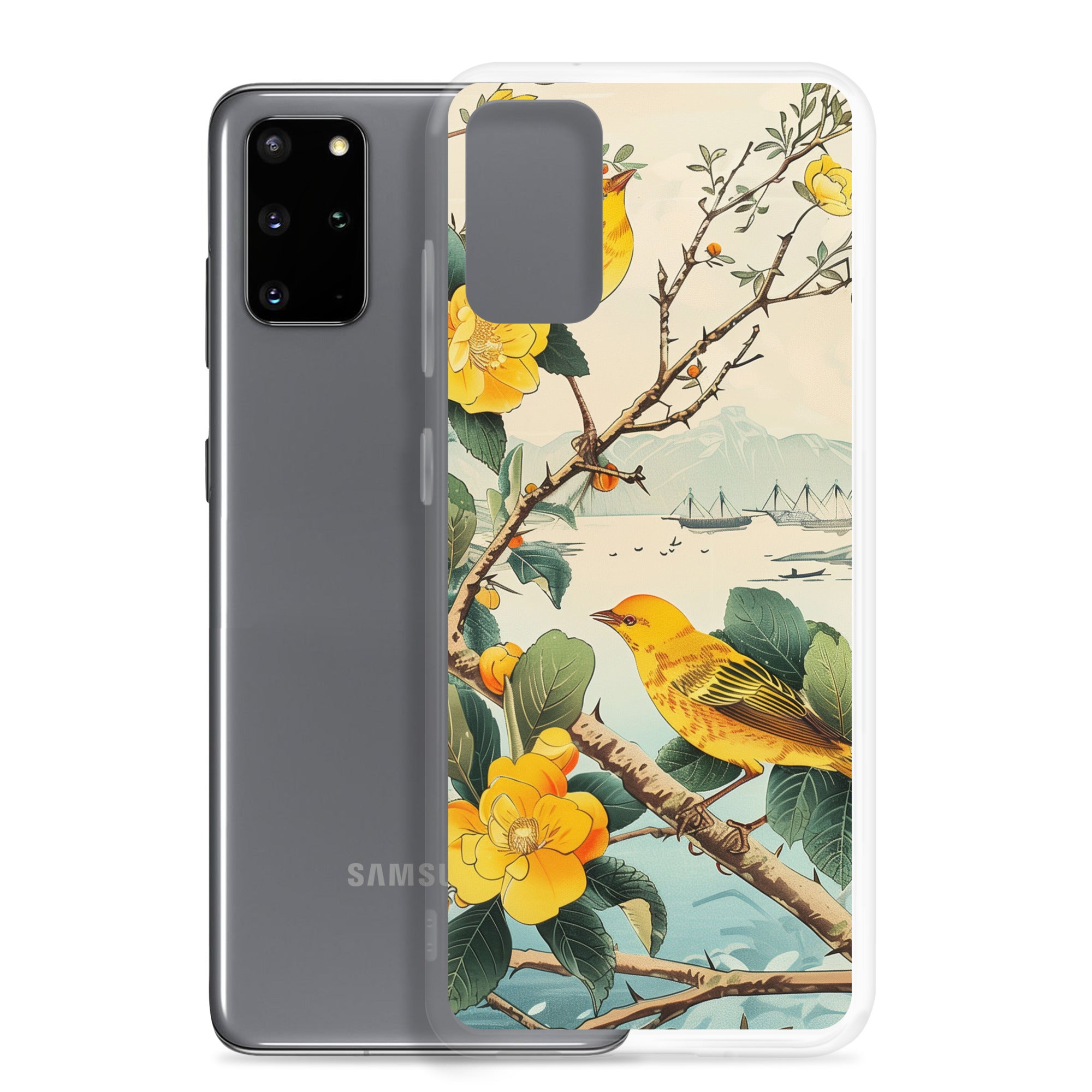 "birds" Clear Case for Samsung®