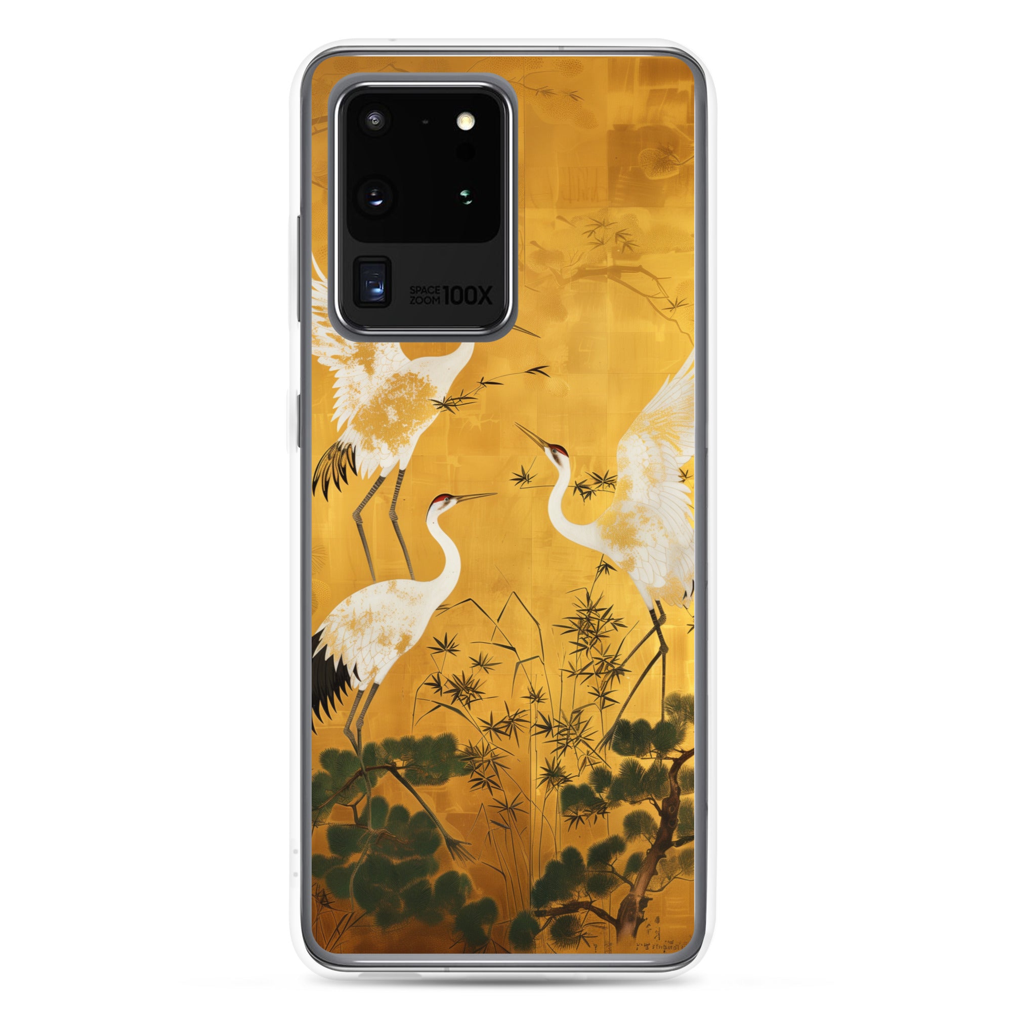 "ukiyo-e. crane." Clear Case for Samsung®