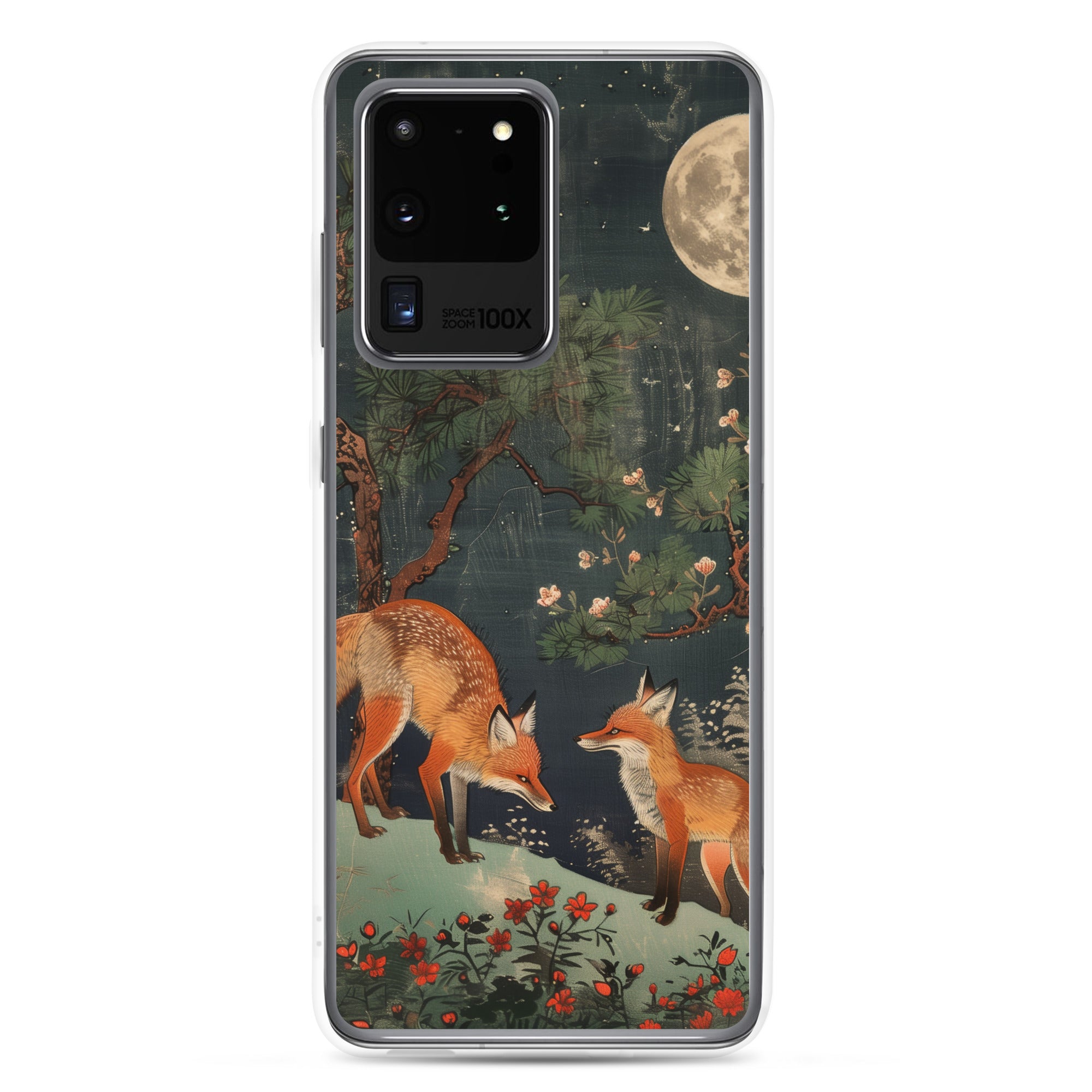"two foxes" Clear Case for Samsung®