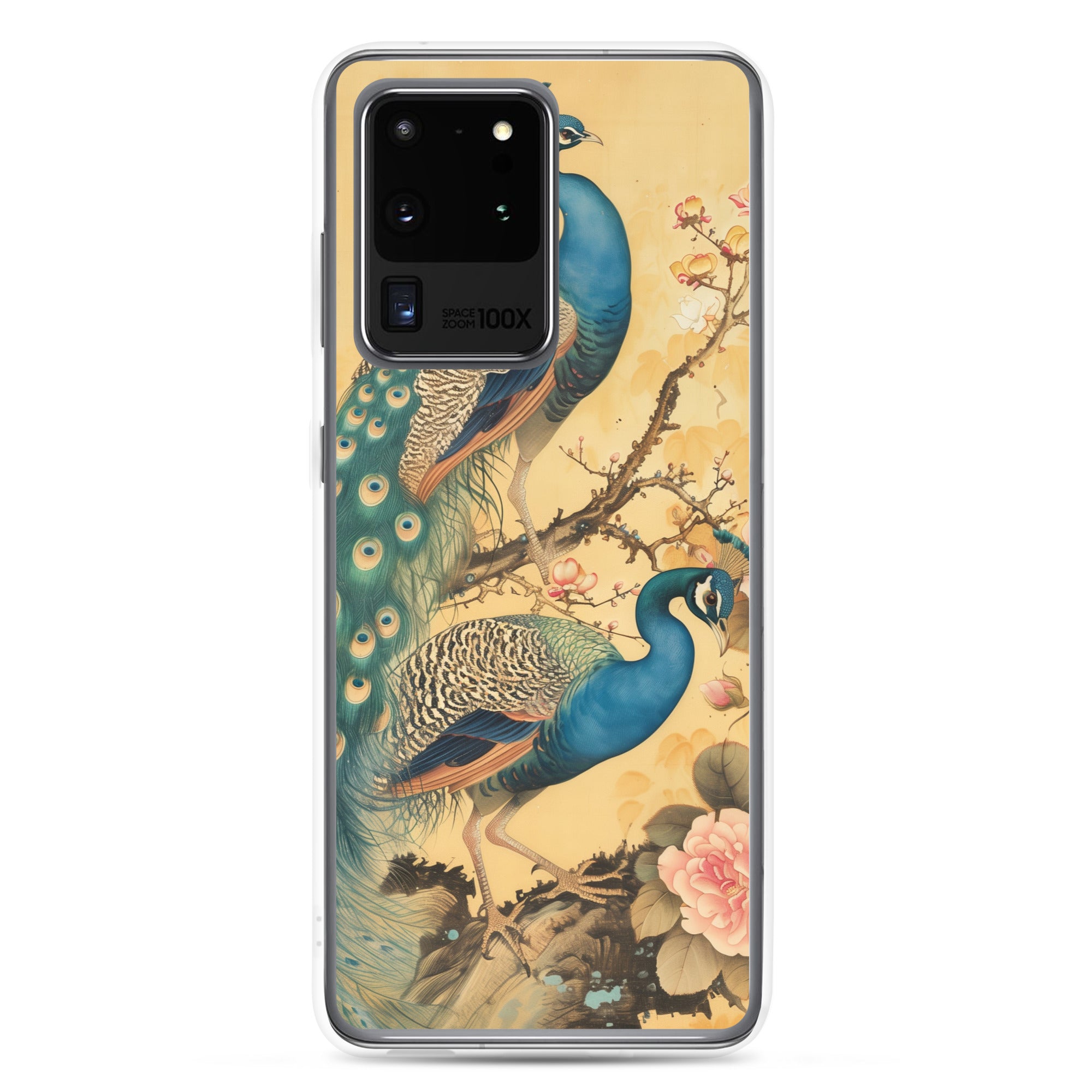 "peacock" Clear Case for Samsung®