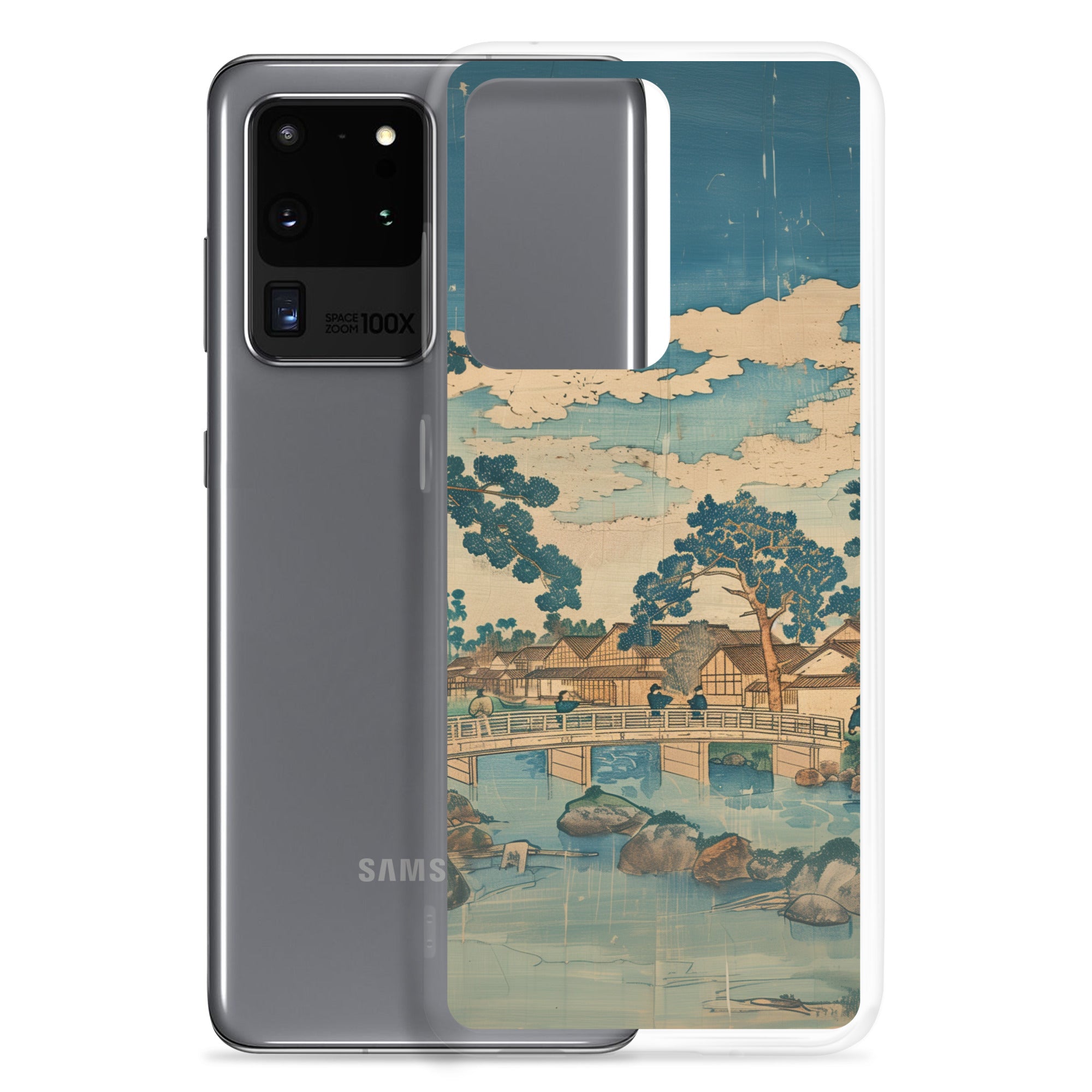 "old village" Clear Case for Samsung®