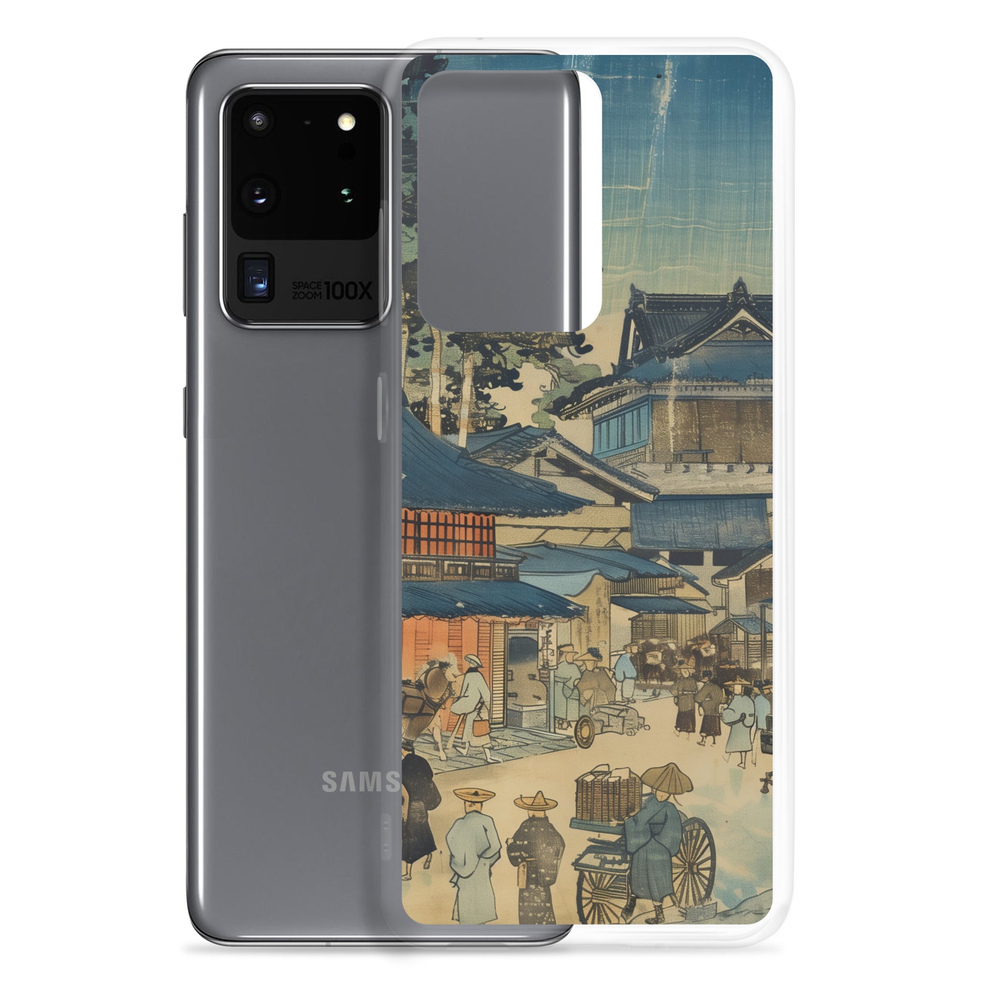 "old village" Clear Case for Samsung®
