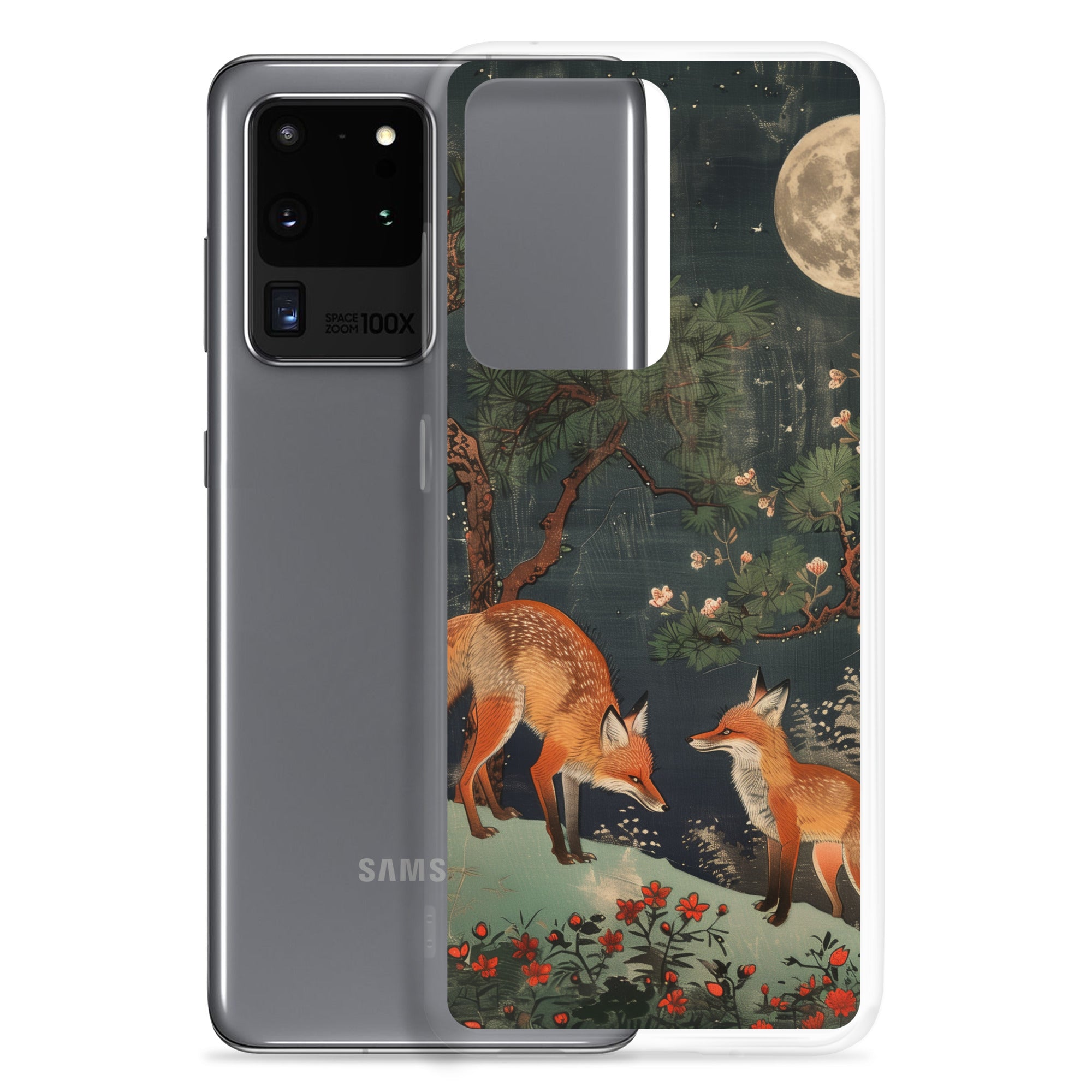 "two foxes" Clear Case for Samsung®