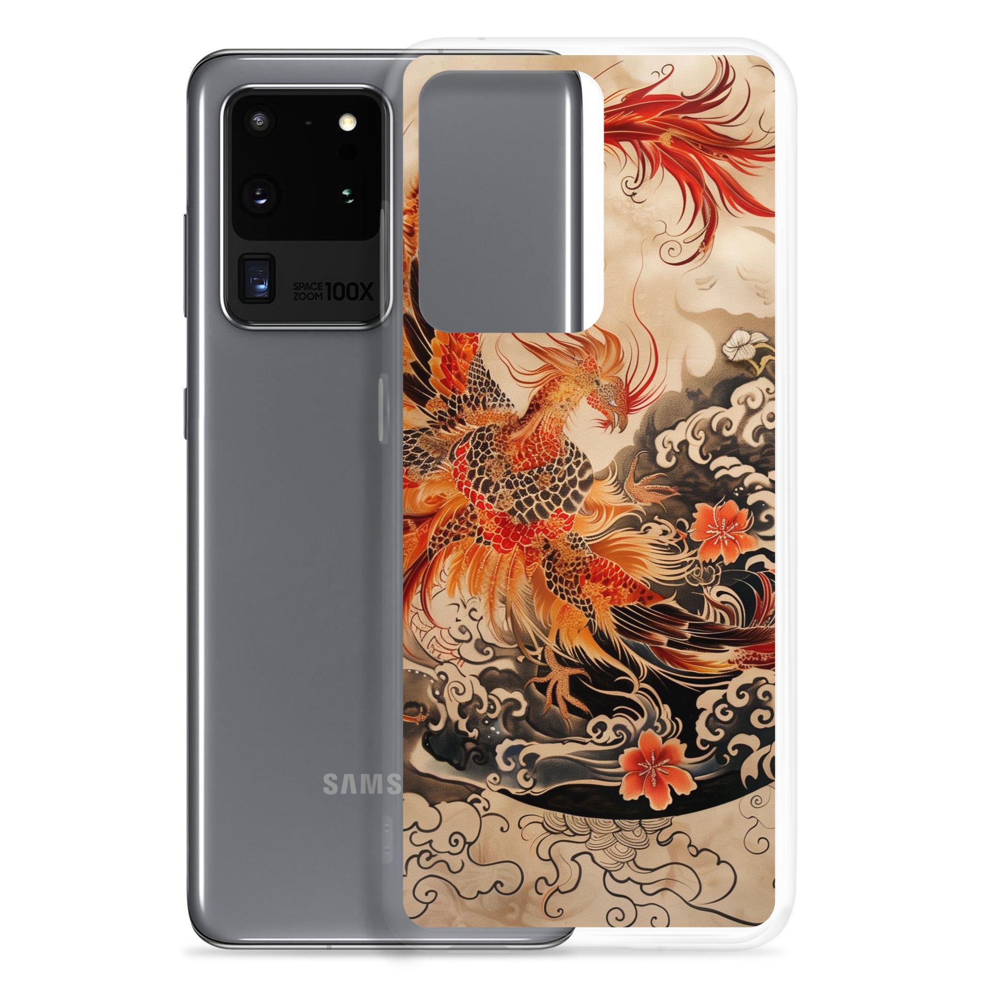 "Phoenix" Clear Case for Samsung®