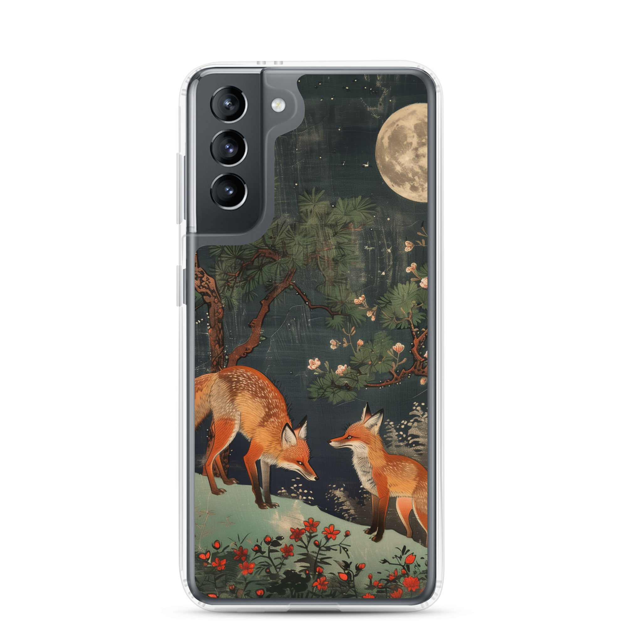 "two foxes" Clear Case for Samsung®