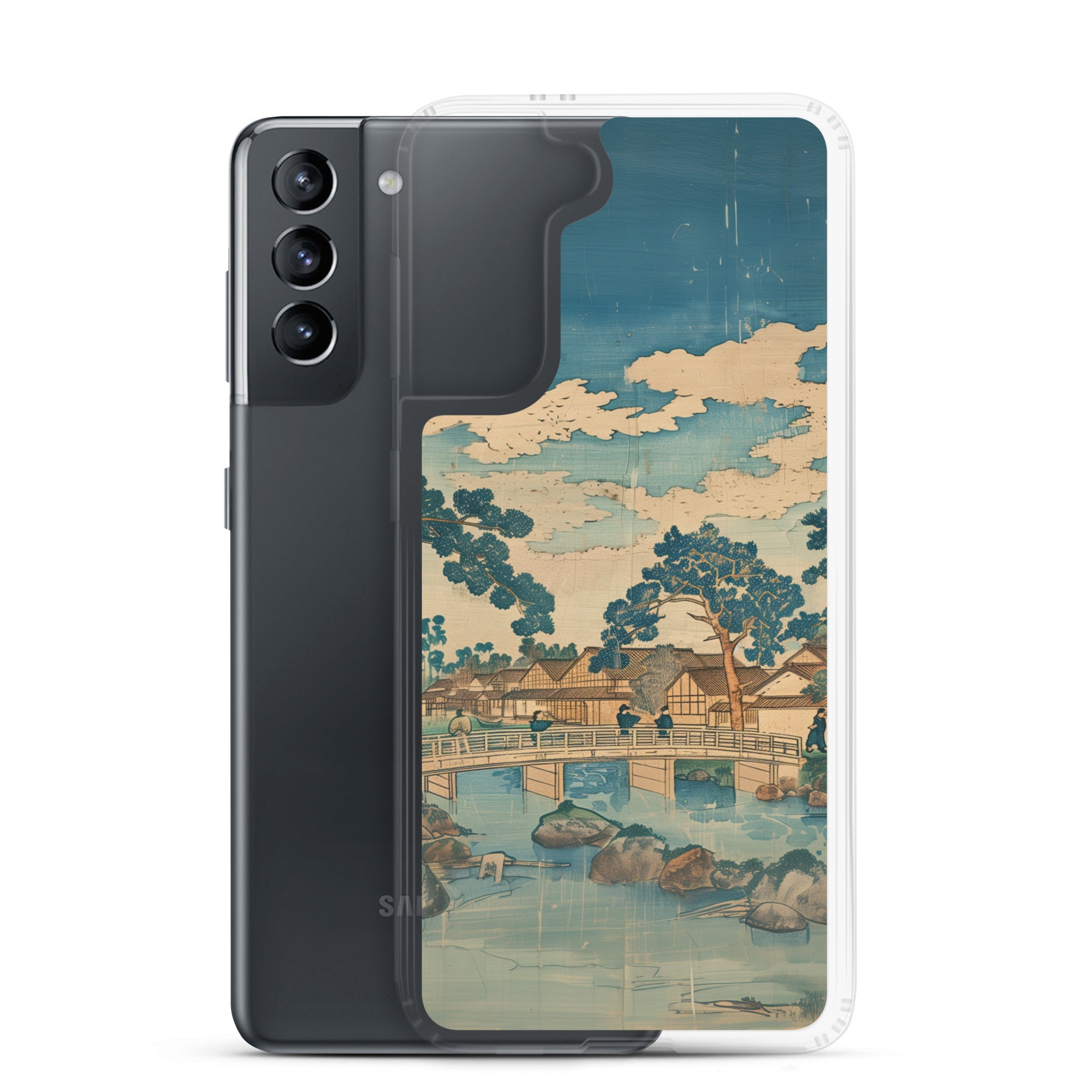 "old village" Clear Case for Samsung®