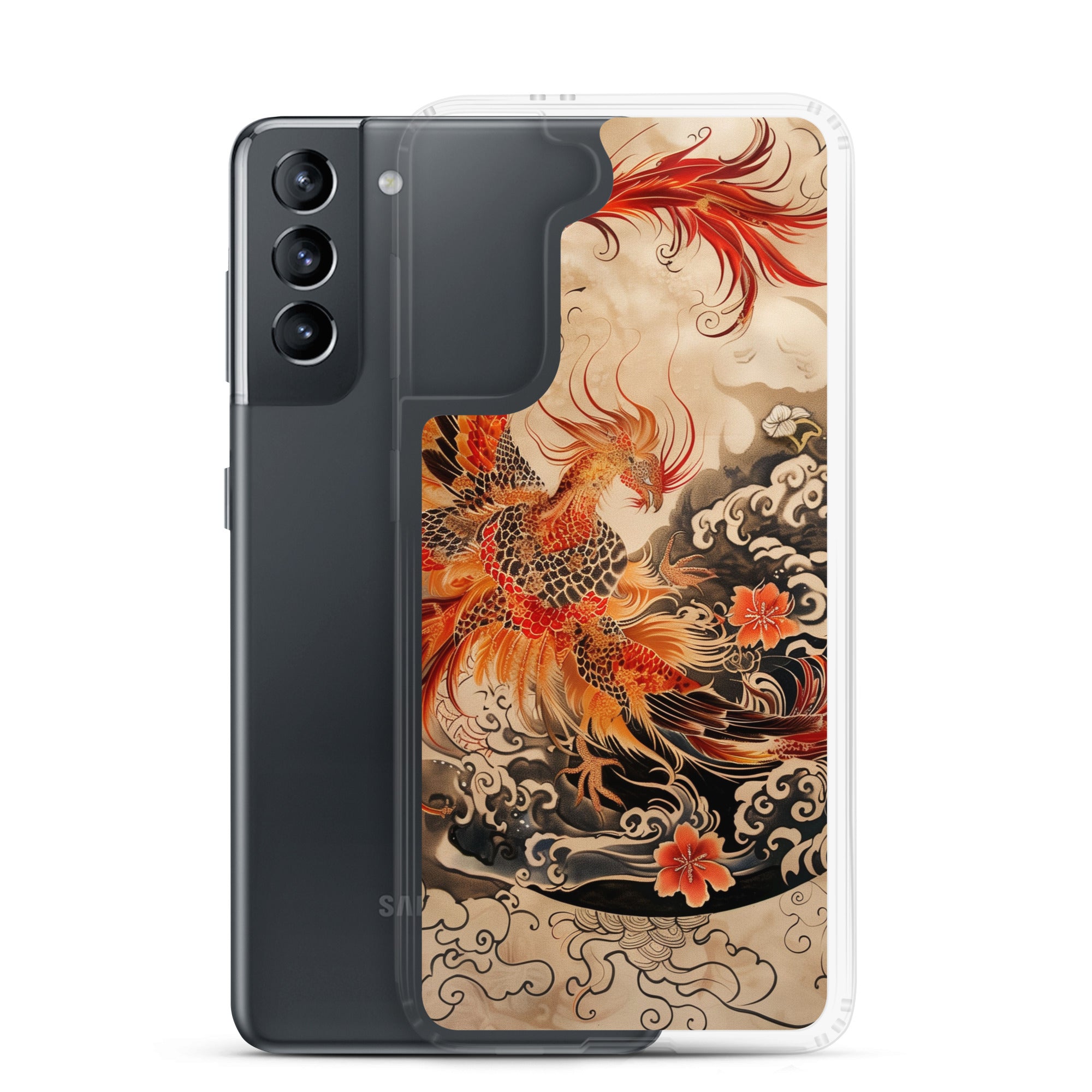 "Phoenix" Clear Case for Samsung®