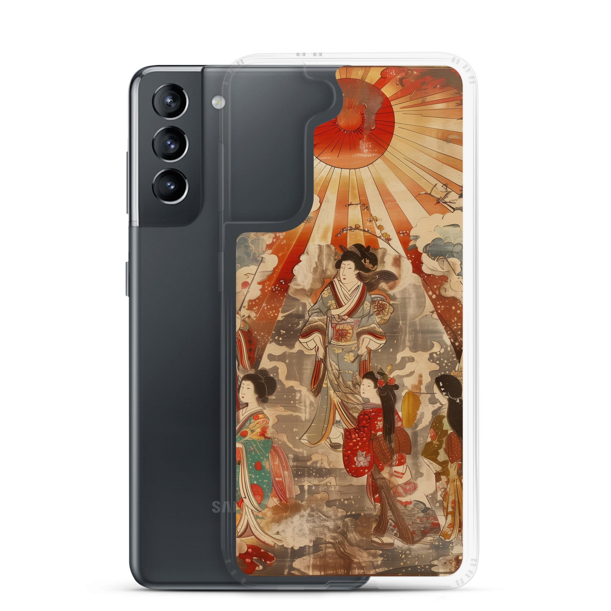 "Sun goddess and the women." Clear Case for Samsung®