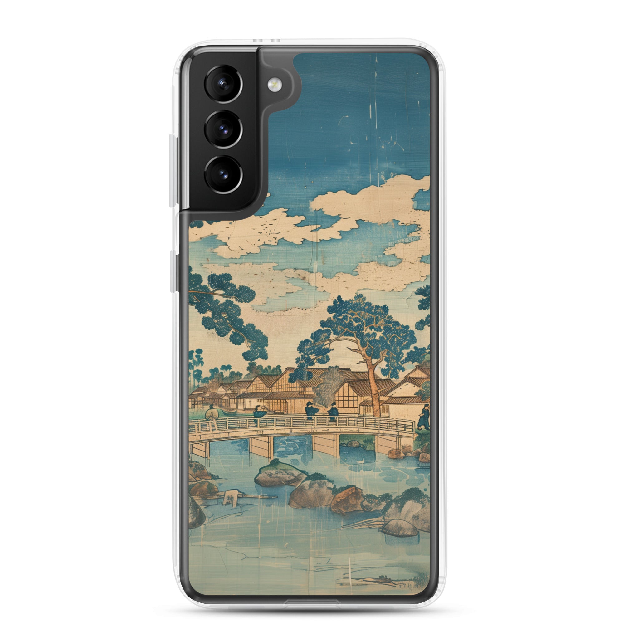"old village" Clear Case for Samsung®
