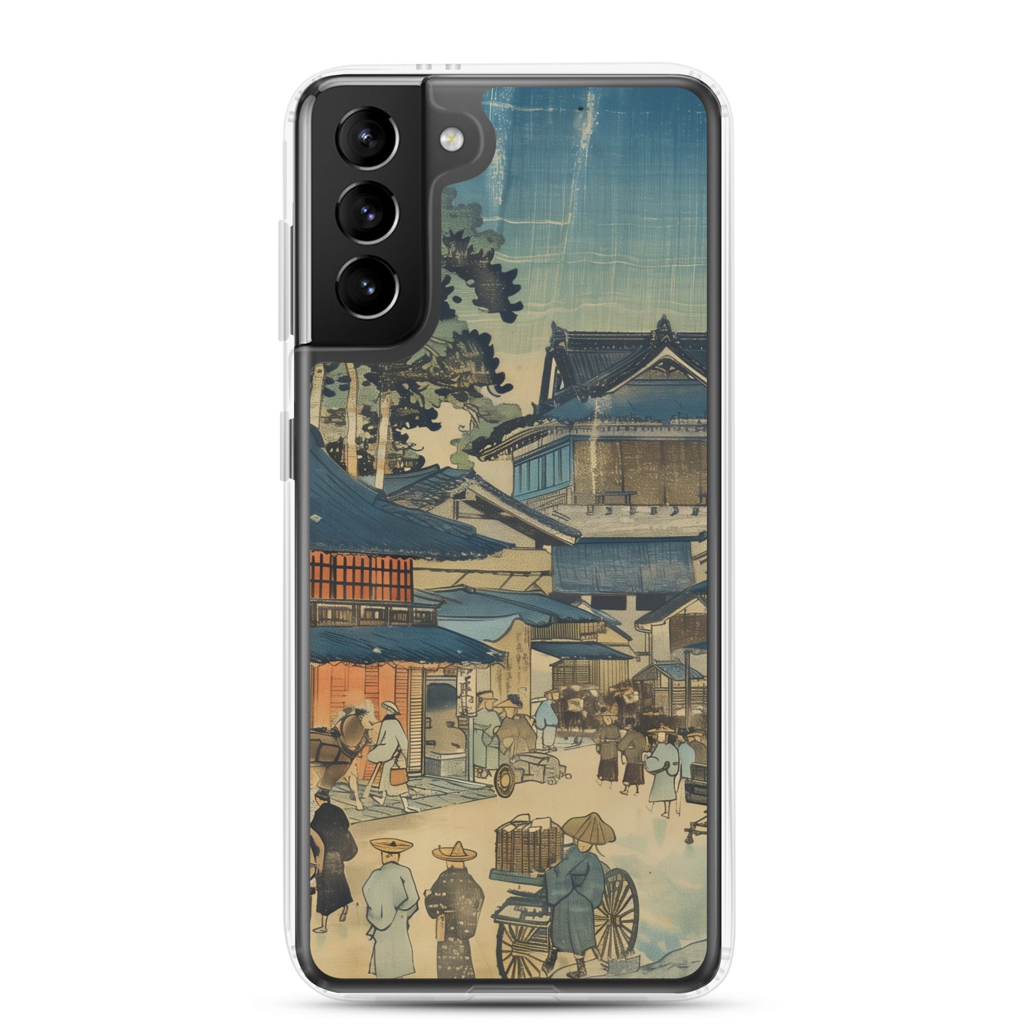 "old village" Clear Case for Samsung®
