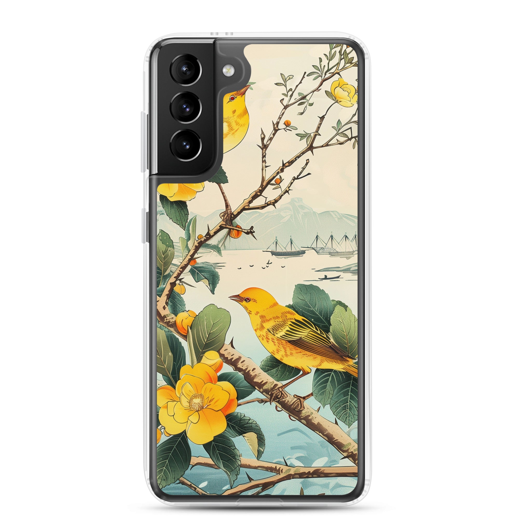 "birds" Clear Case for Samsung®