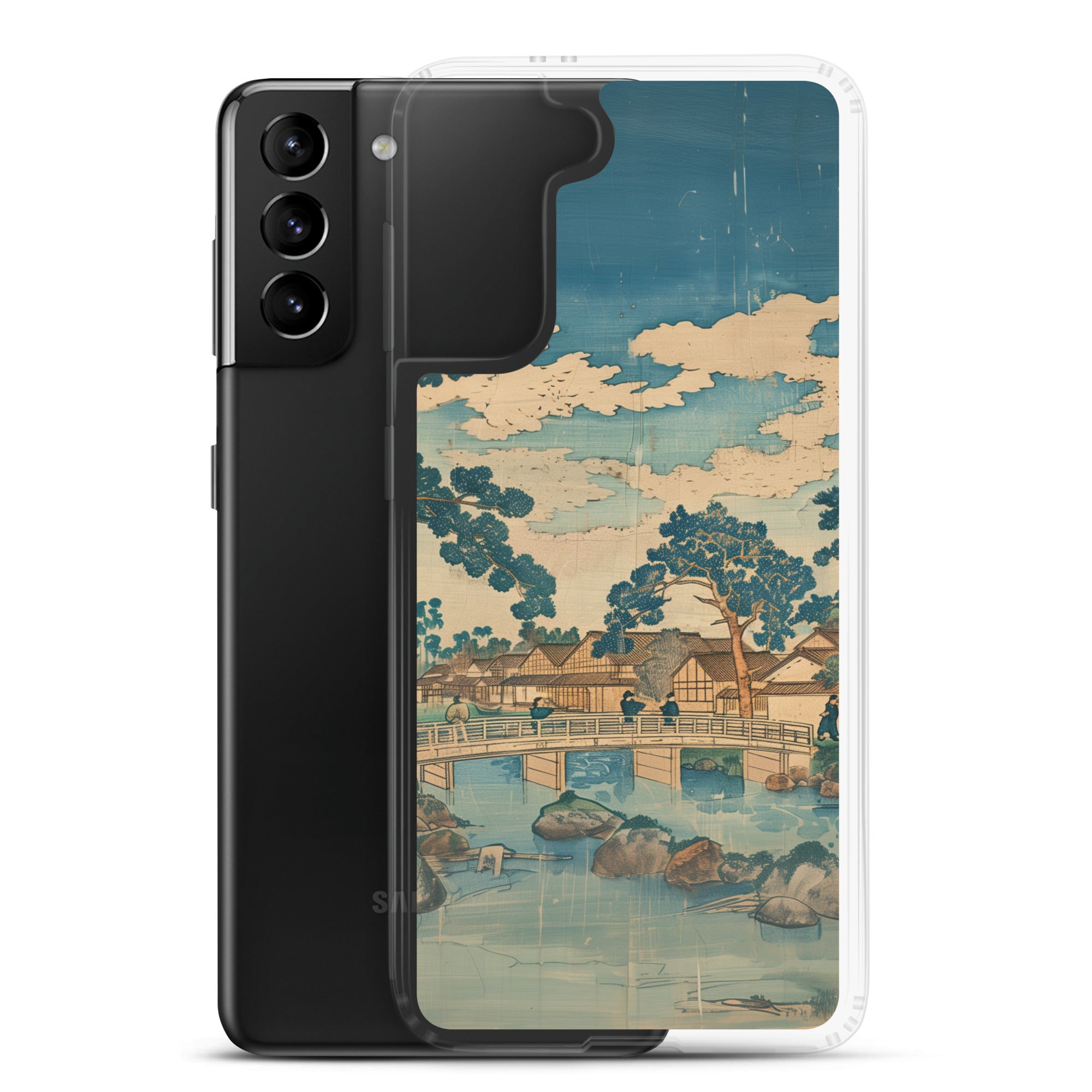 "old village" Clear Case for Samsung®
