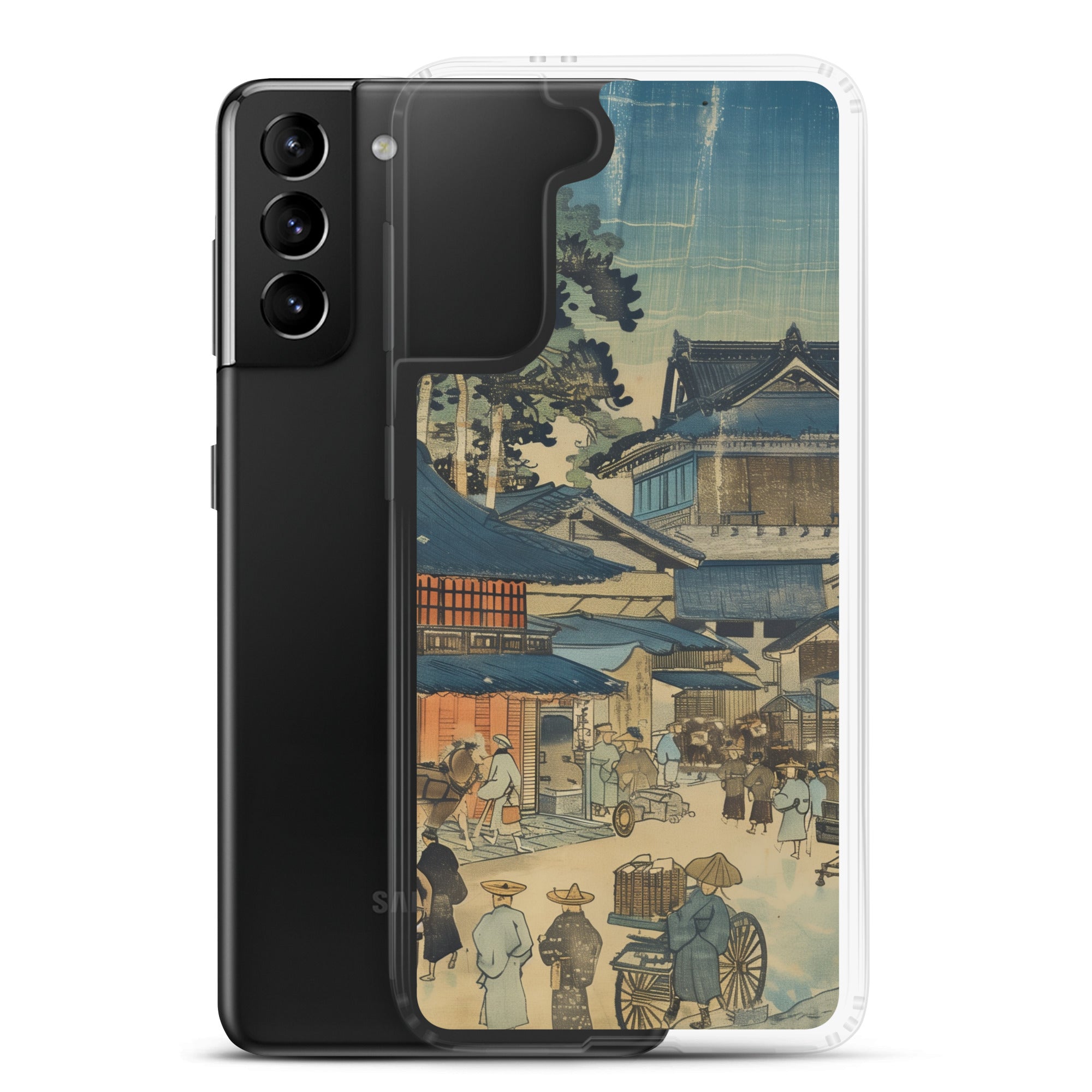 "old village" Clear Case for Samsung®