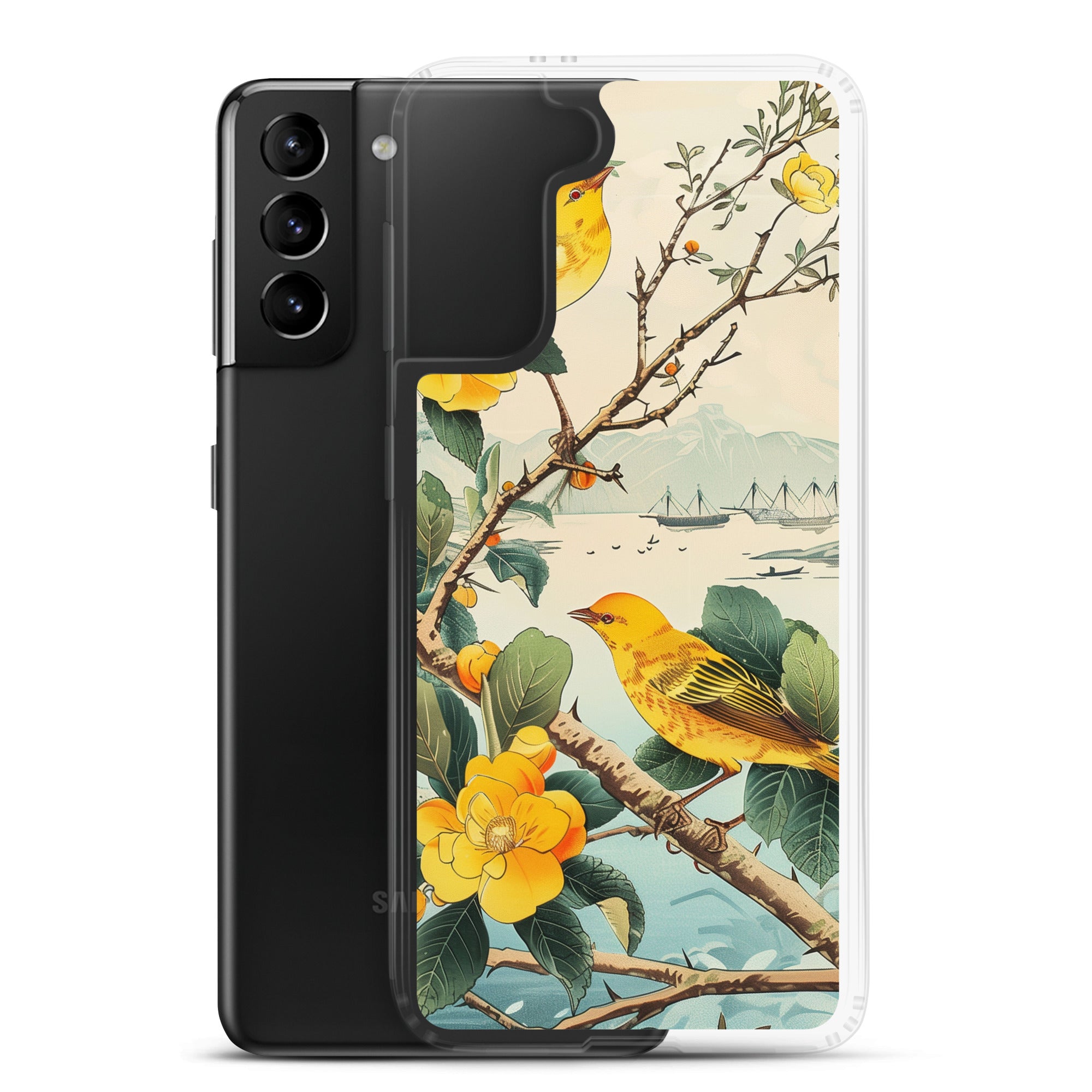 "birds" Clear Case for Samsung®