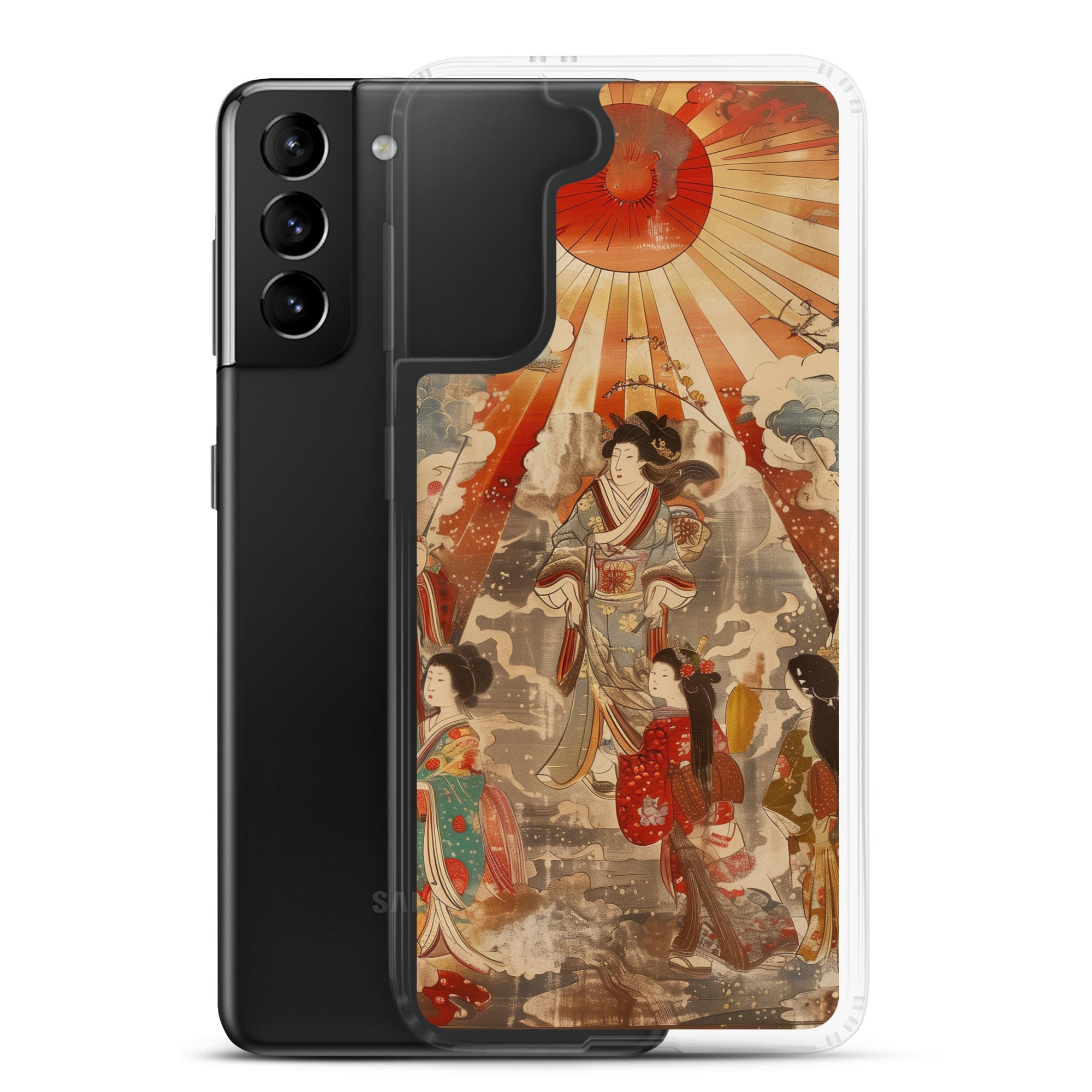 "Sun goddess and the women." Clear Case for Samsung®