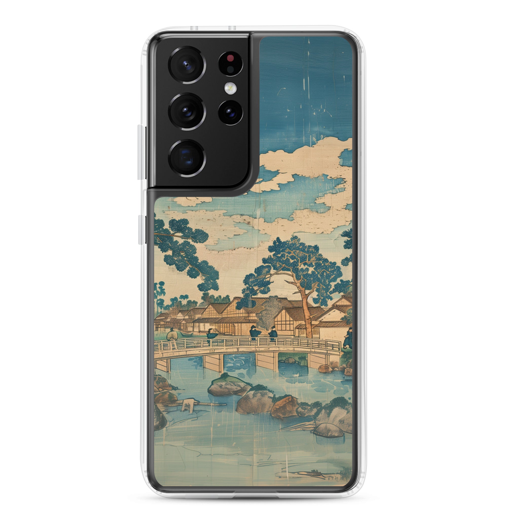 "old village" Clear Case for Samsung®
