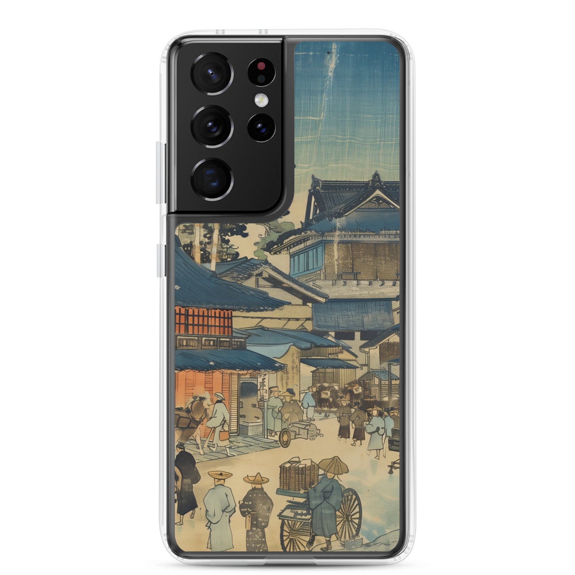 "old village" Clear Case for Samsung®