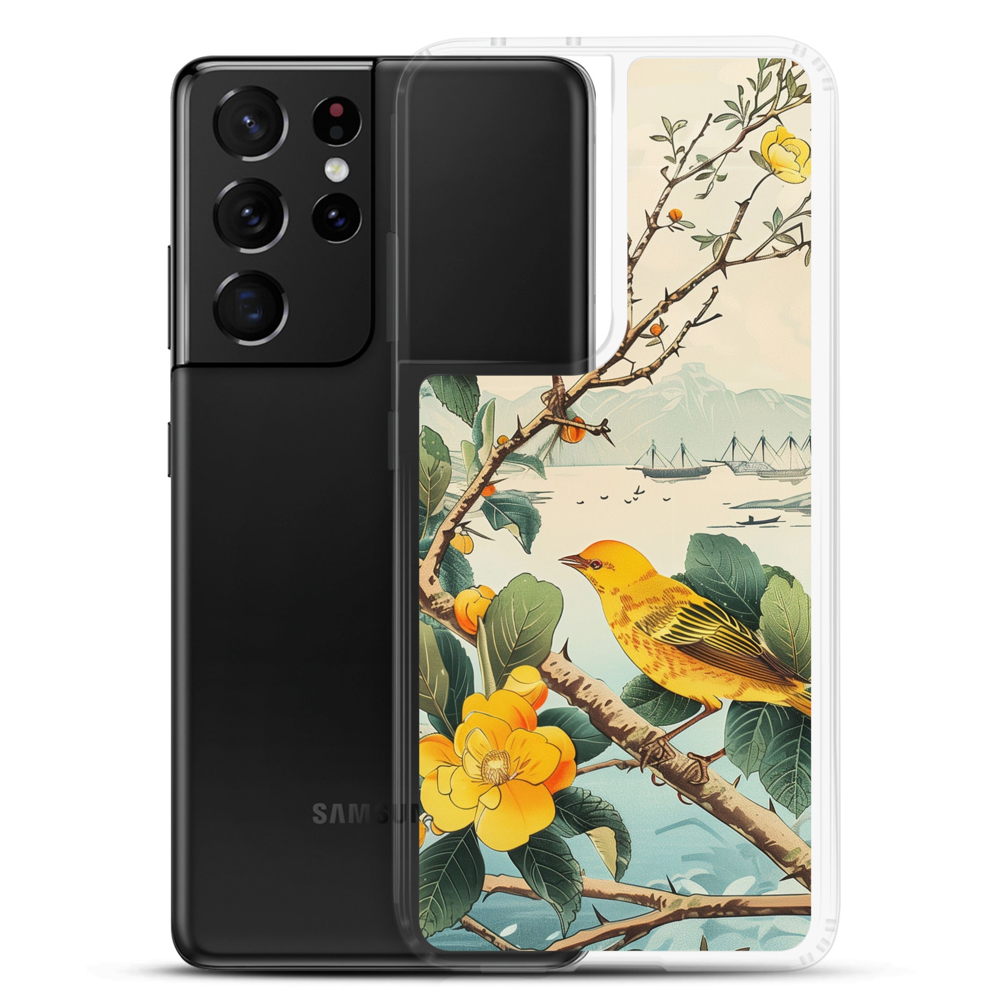 "birds" Clear Case for Samsung®