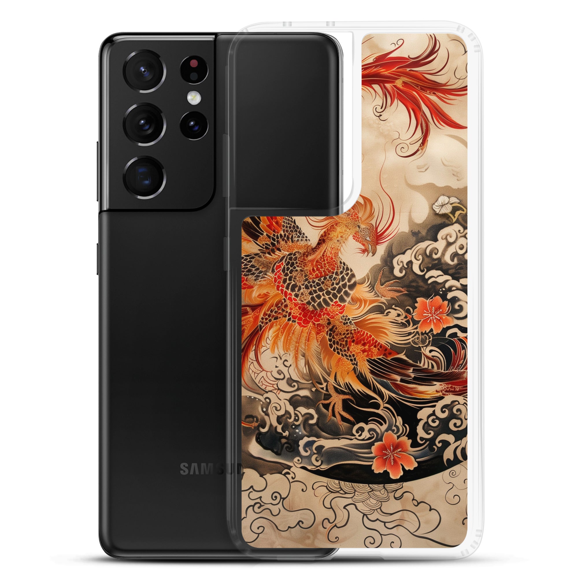 "Phoenix" Clear Case for Samsung®