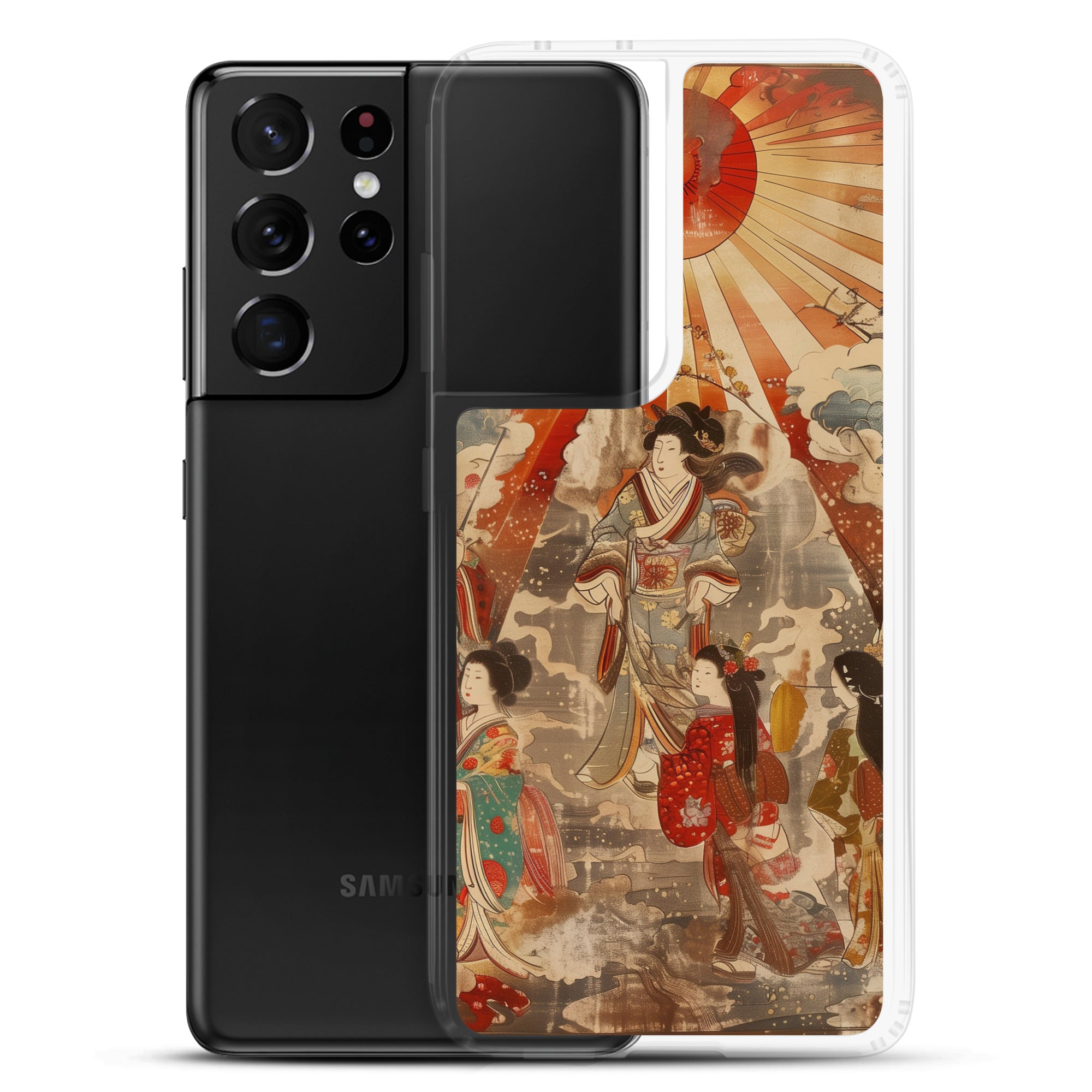 "Sun goddess and the women." Clear Case for Samsung®