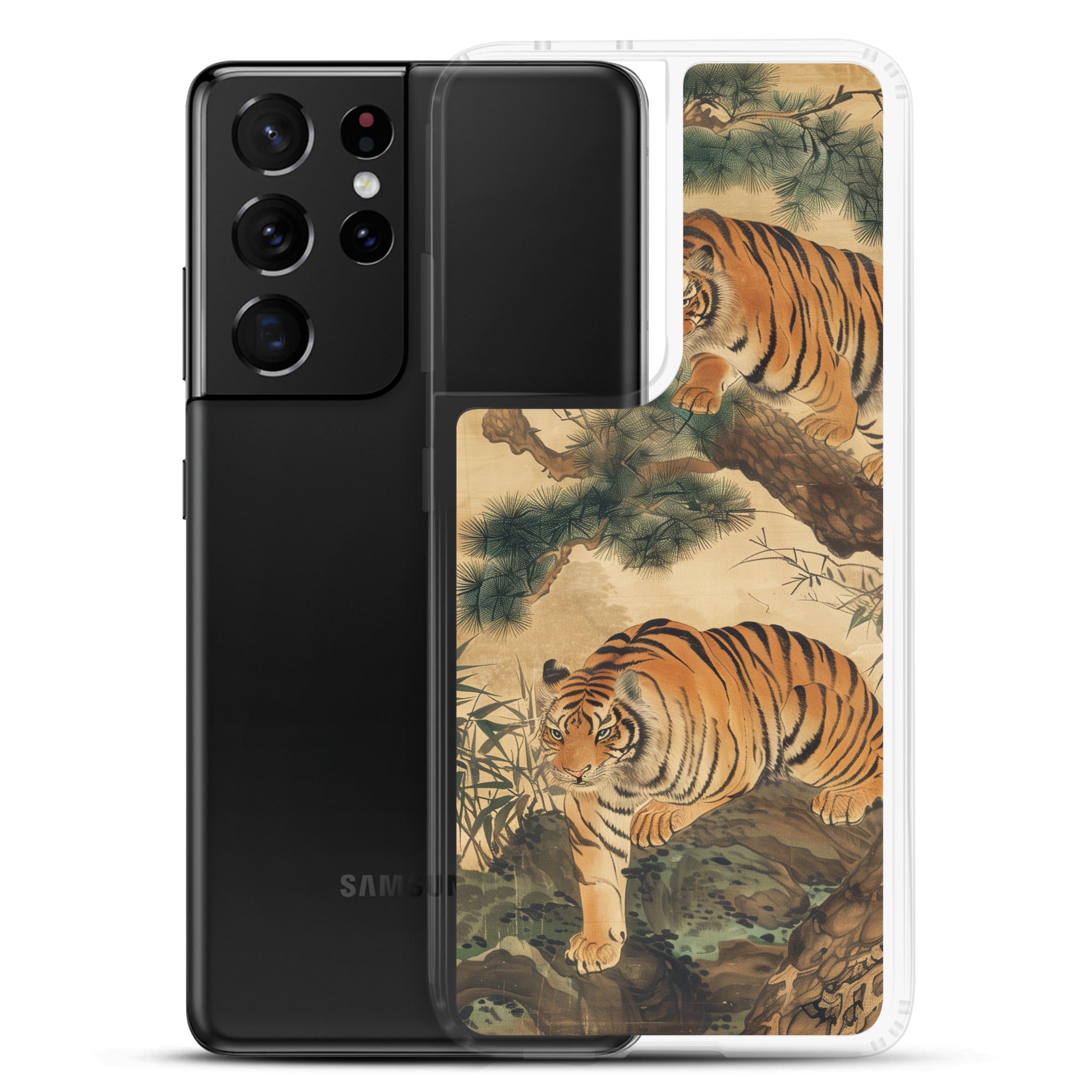 "tiger" Clear Case for Samsung®