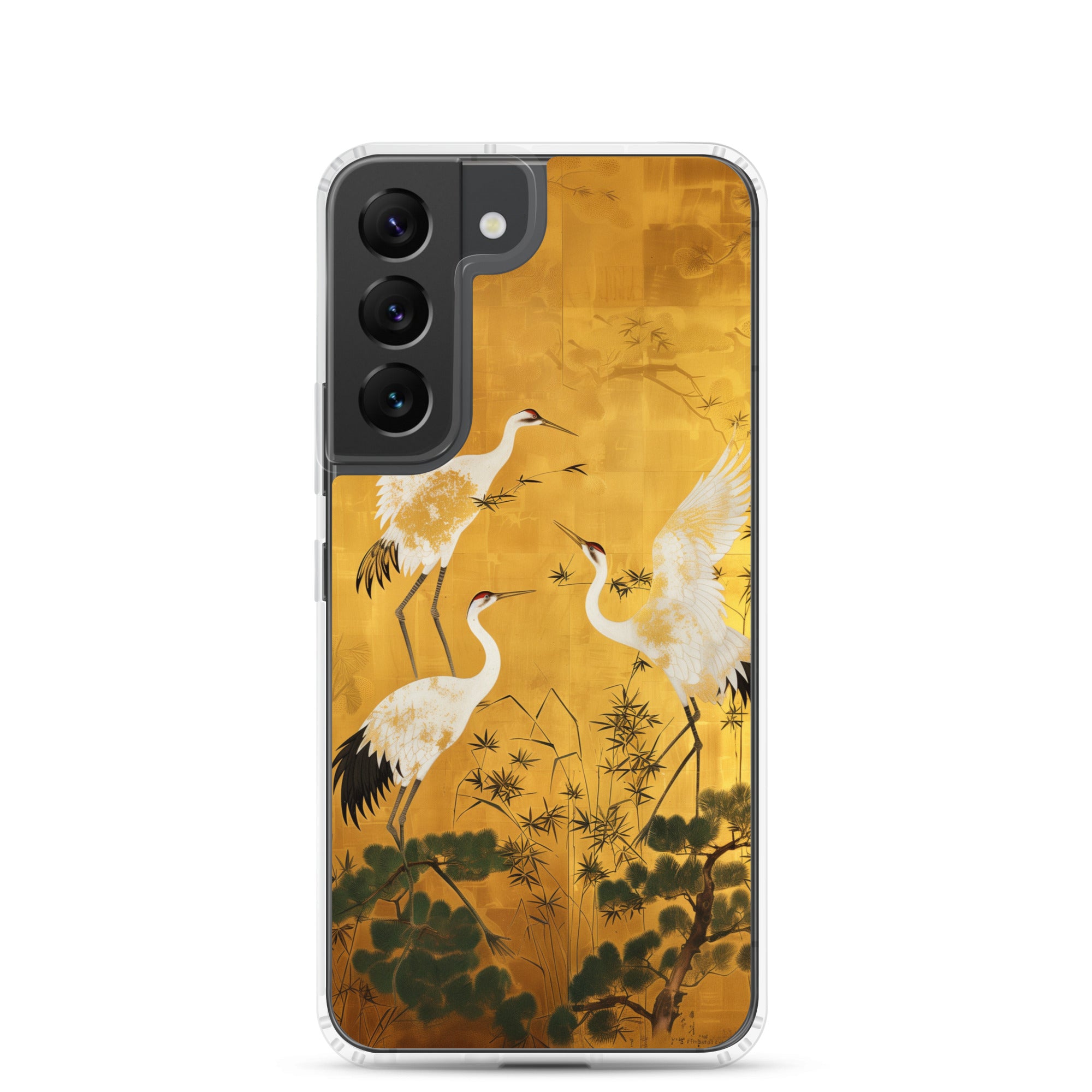 "ukiyo-e. crane." Clear Case for Samsung®