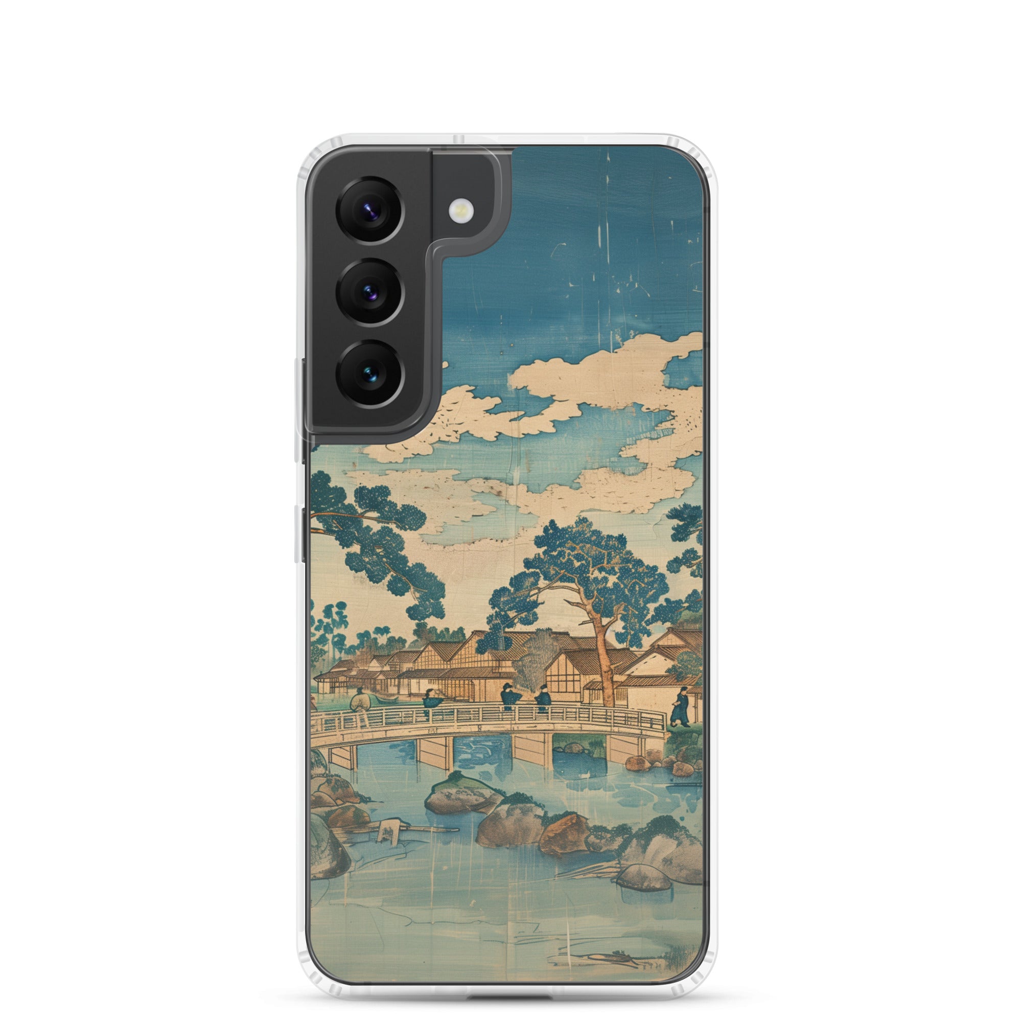"old village" Clear Case for Samsung®