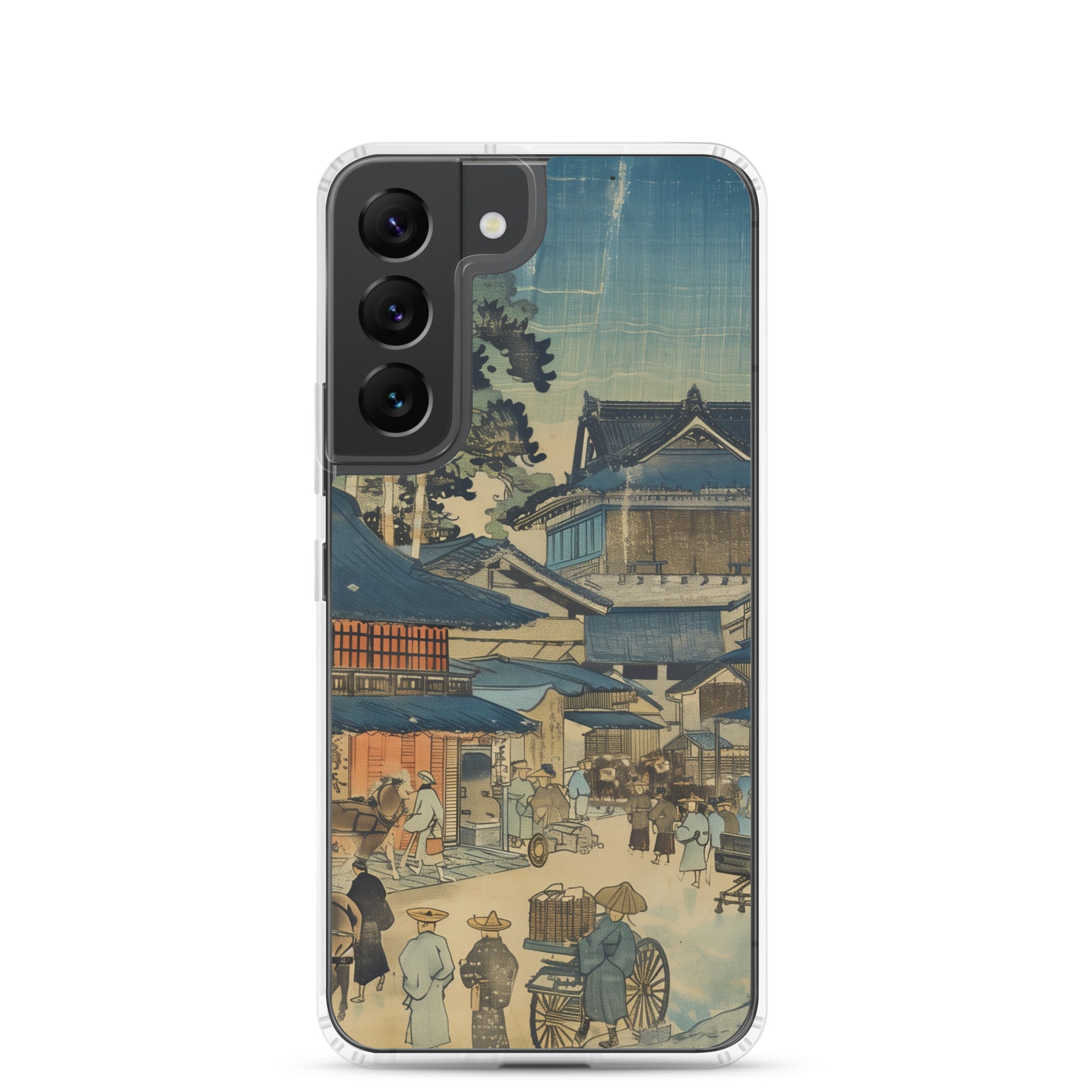 "old village" Clear Case for Samsung®
