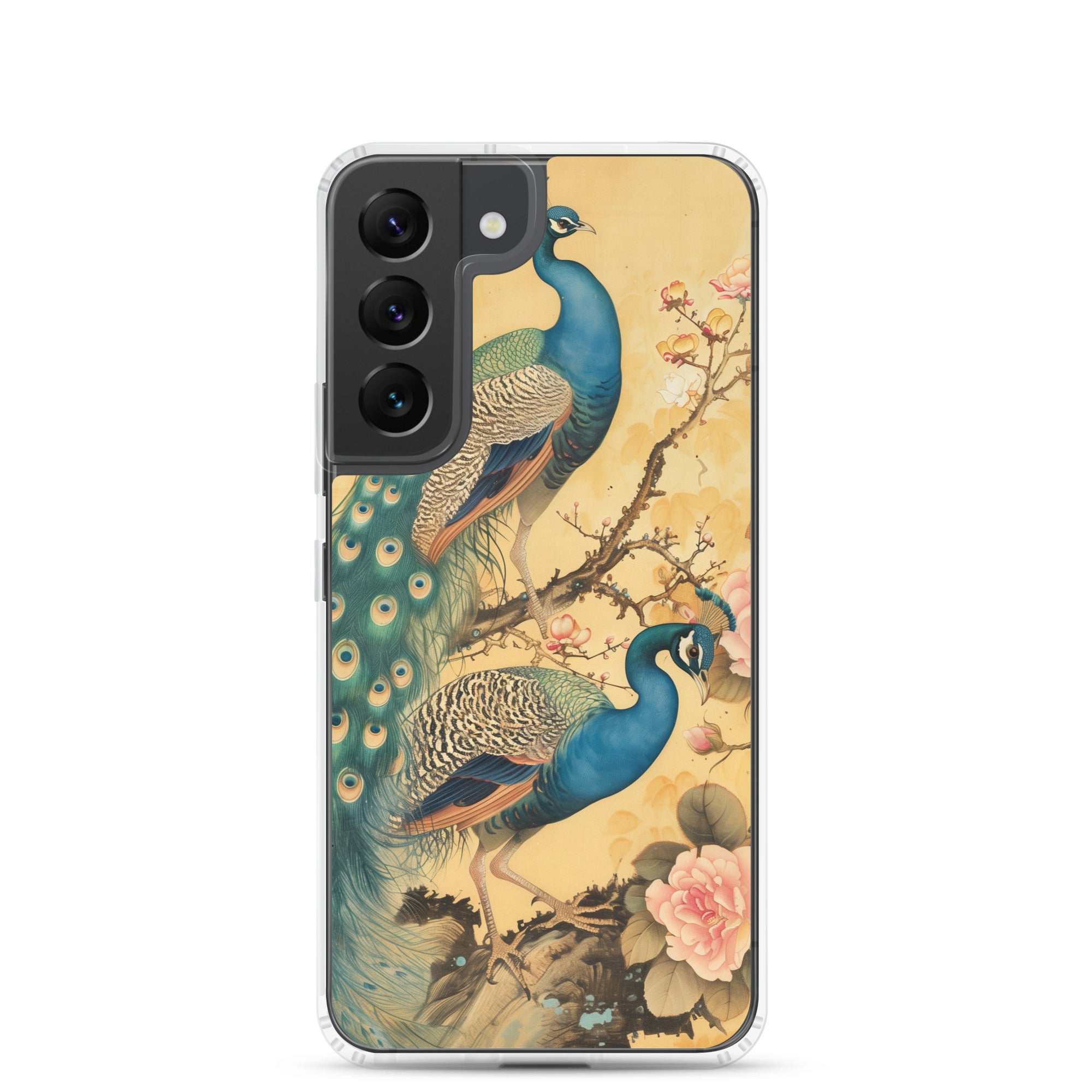 "peacock" Clear Case for Samsung®
