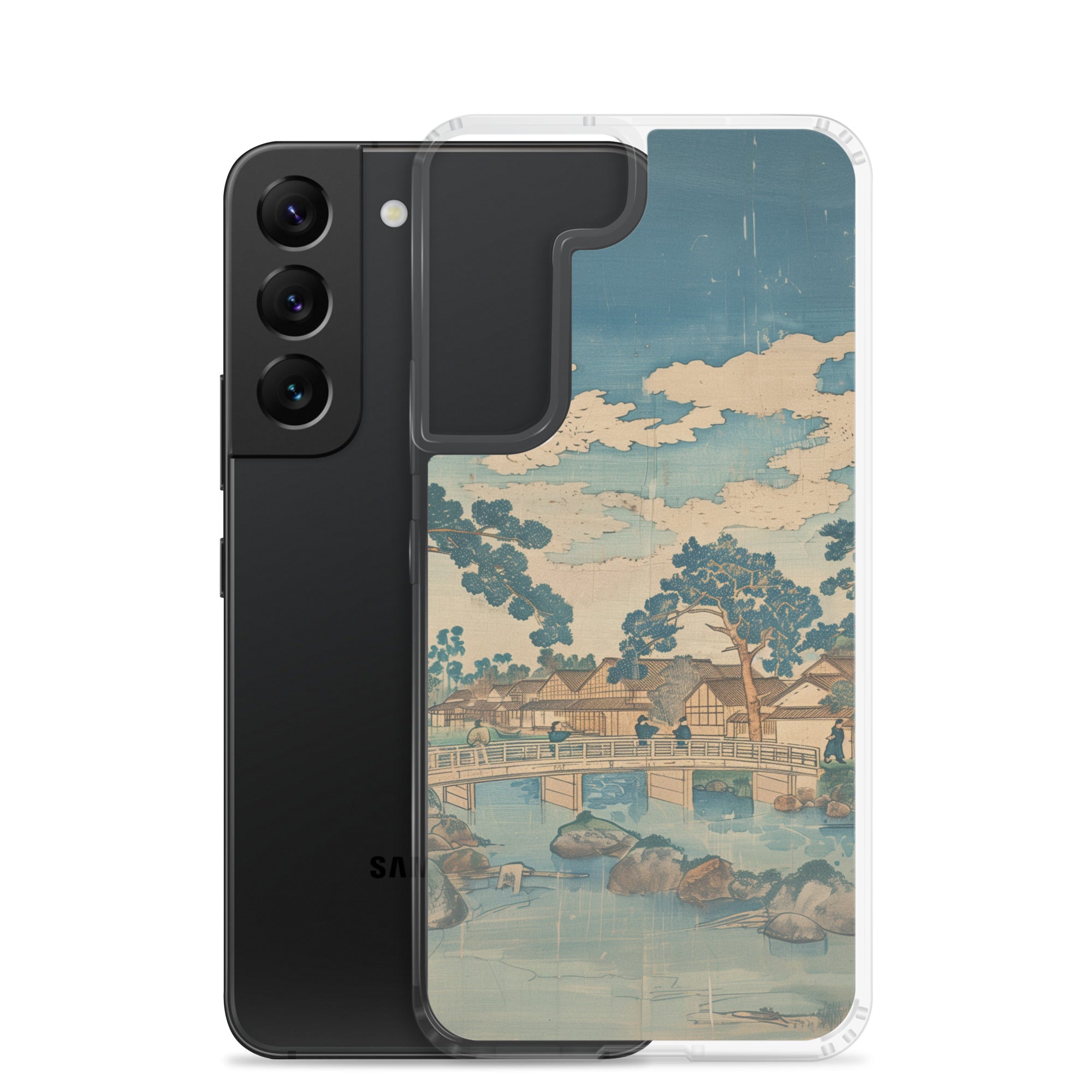 "old village" Clear Case for Samsung®