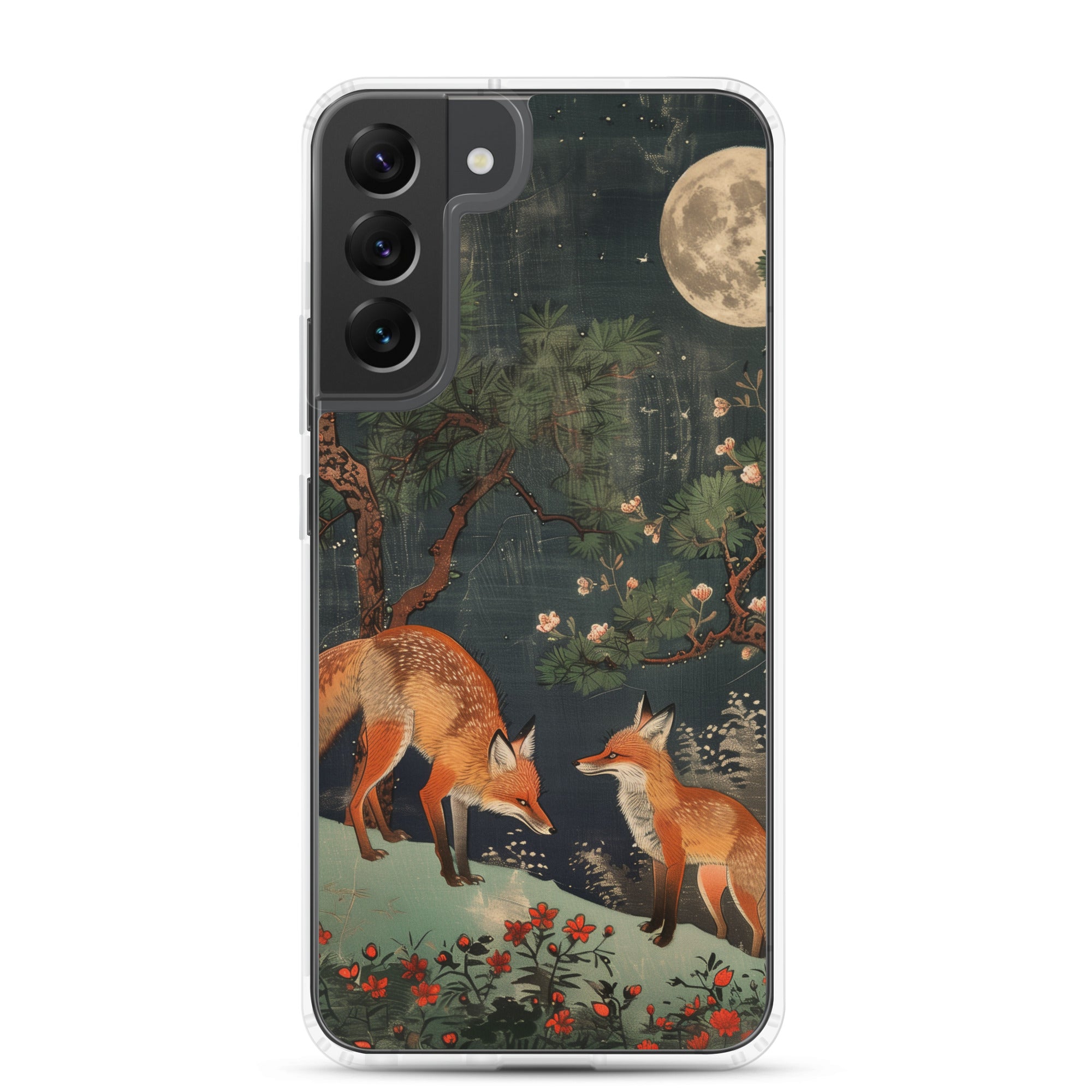 "two foxes" Clear Case for Samsung®