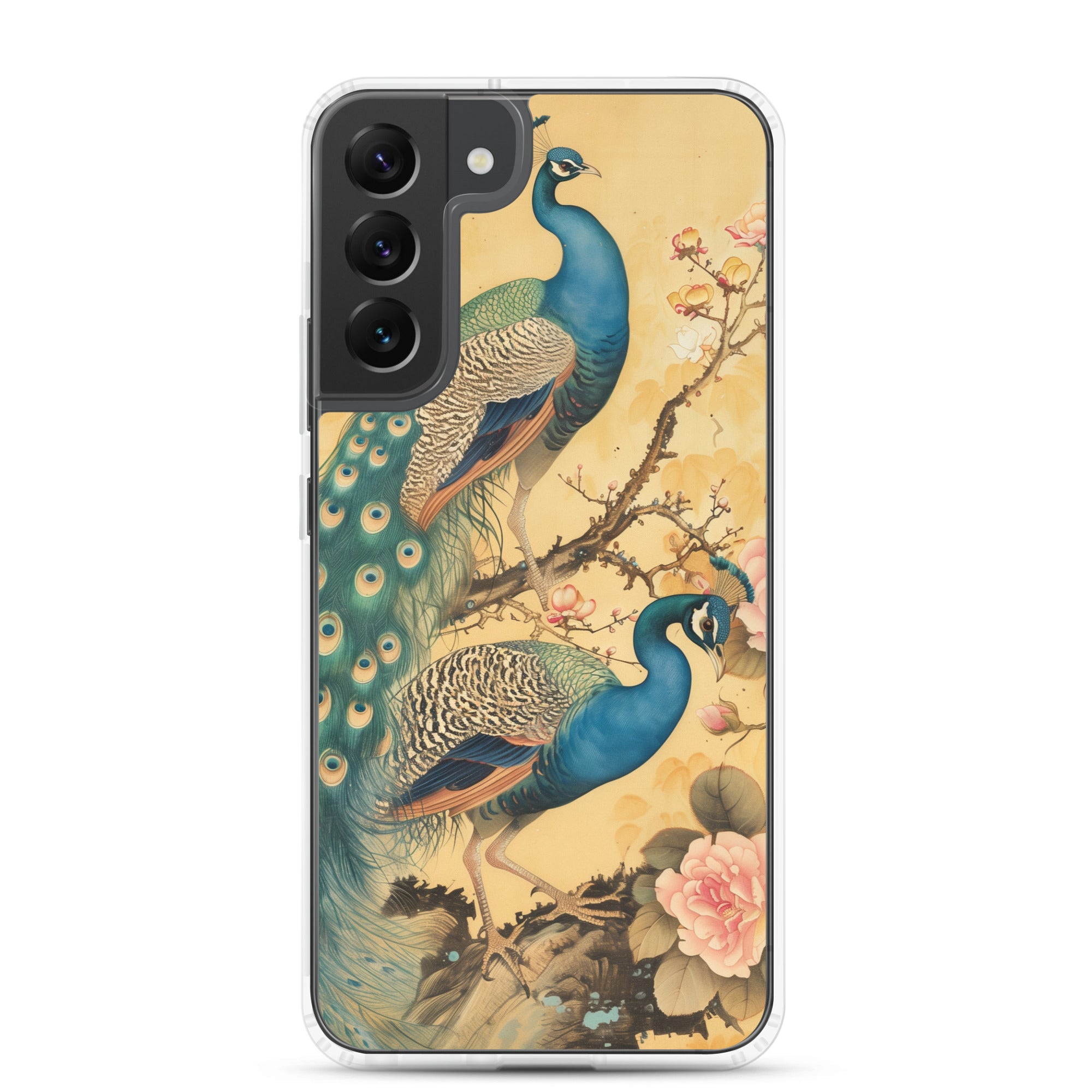 "peacock" Clear Case for Samsung®