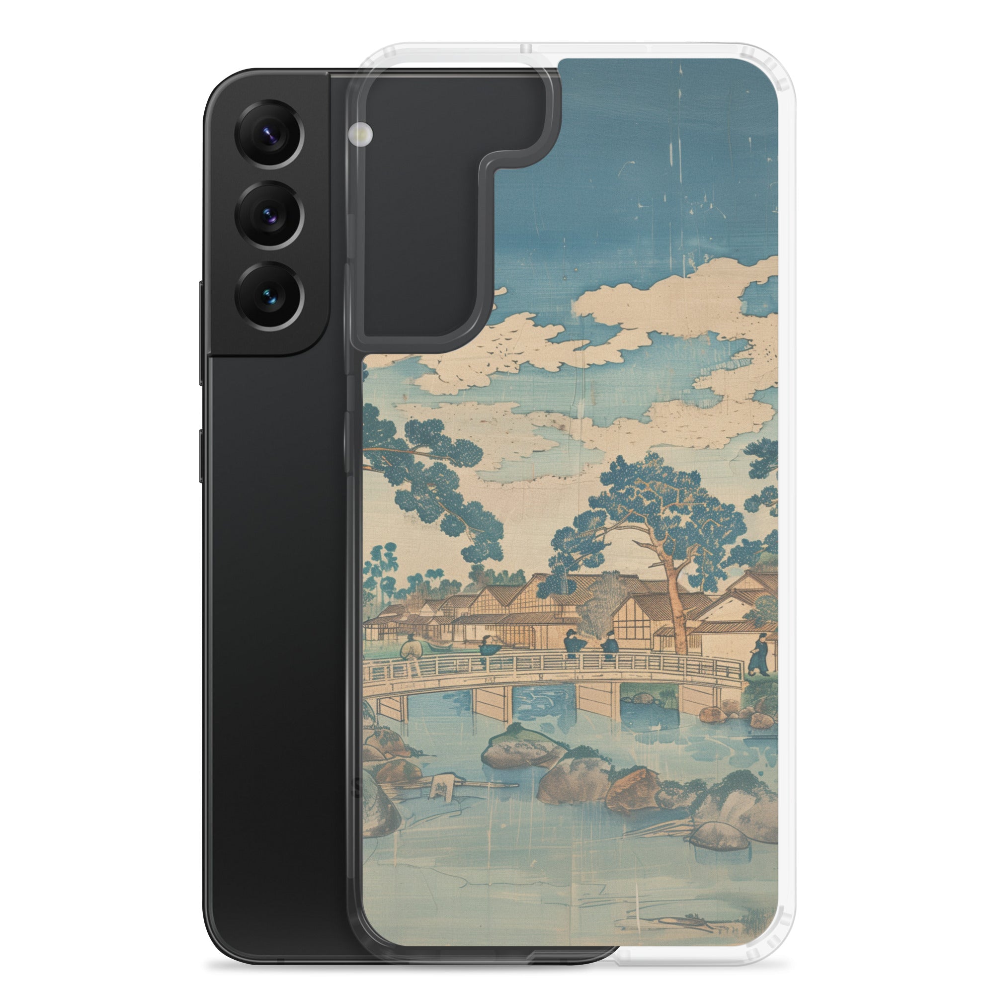 "old village" Clear Case for Samsung®