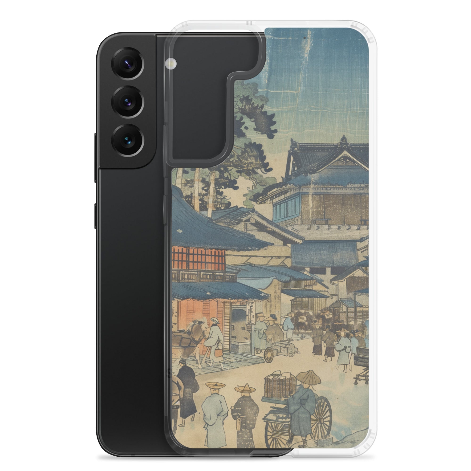 "old village" Clear Case for Samsung®