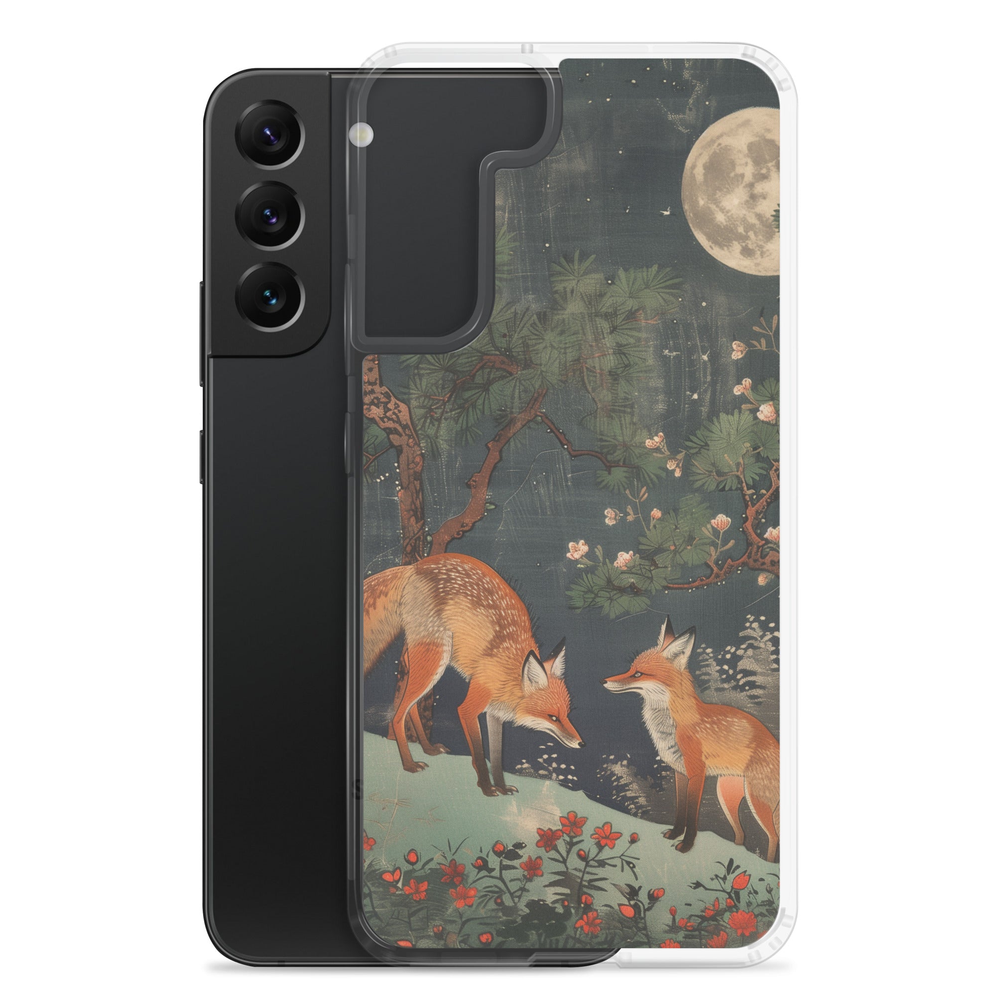 "two foxes" Clear Case for Samsung®