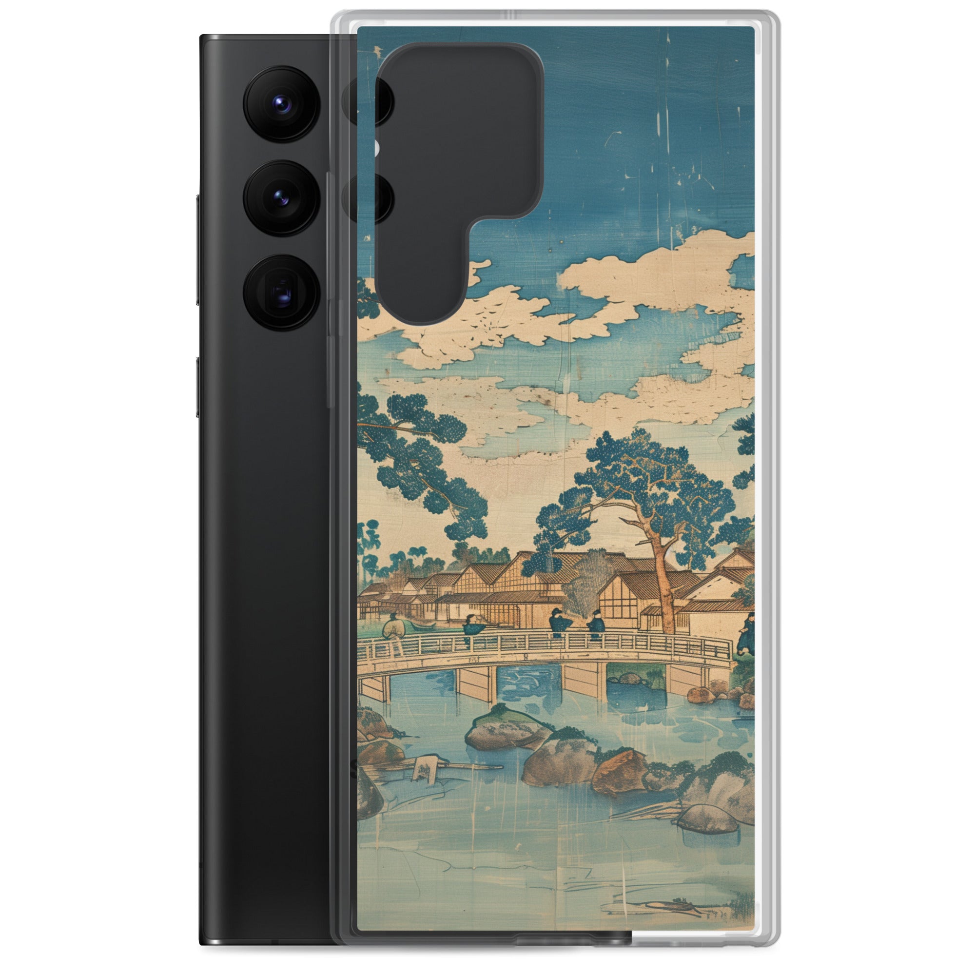 "old village" Clear Case for Samsung®