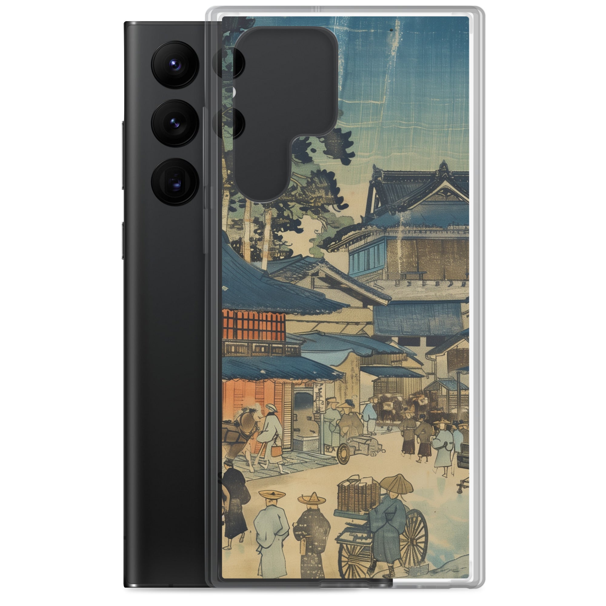 "old village" Clear Case for Samsung®