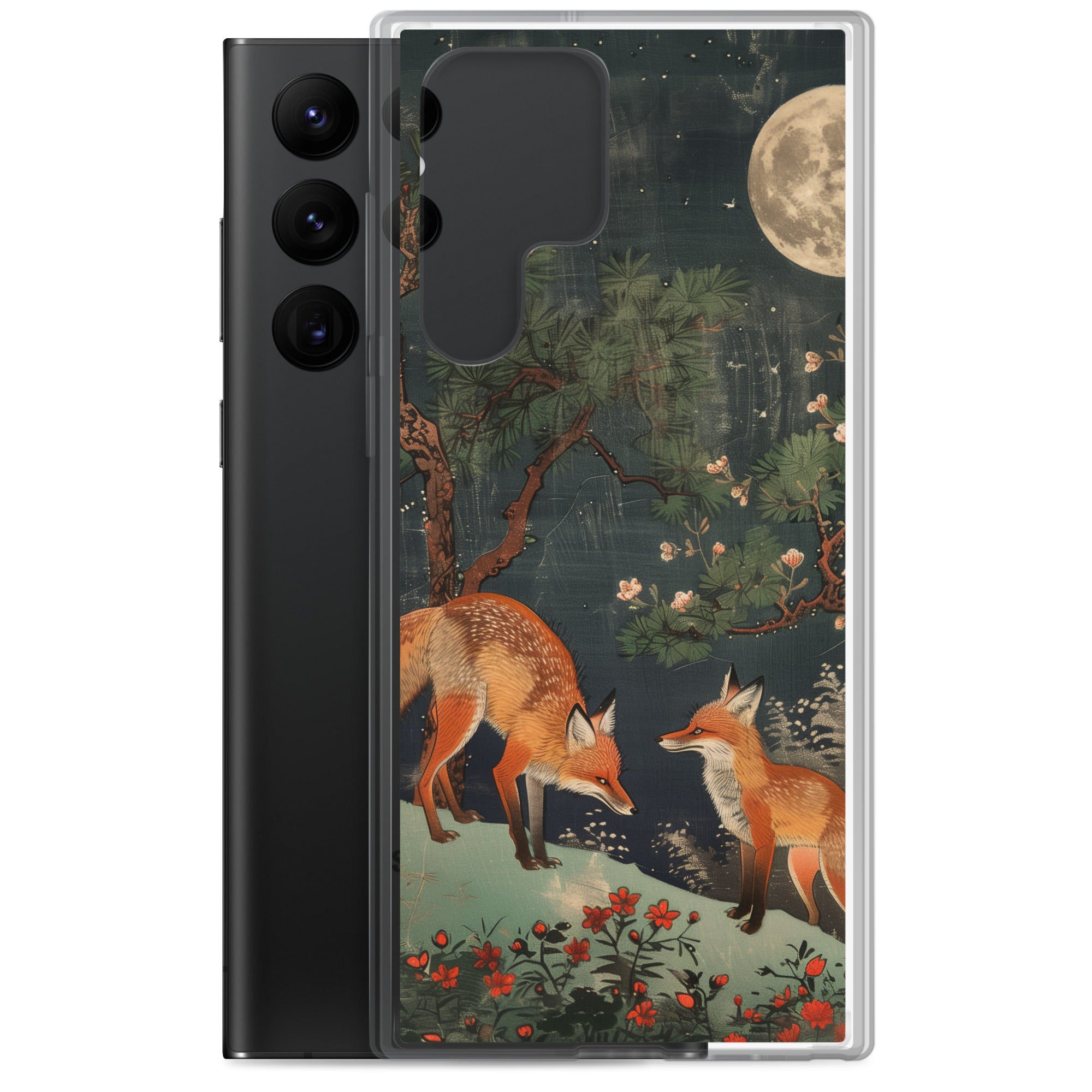 "two foxes" Clear Case for Samsung®