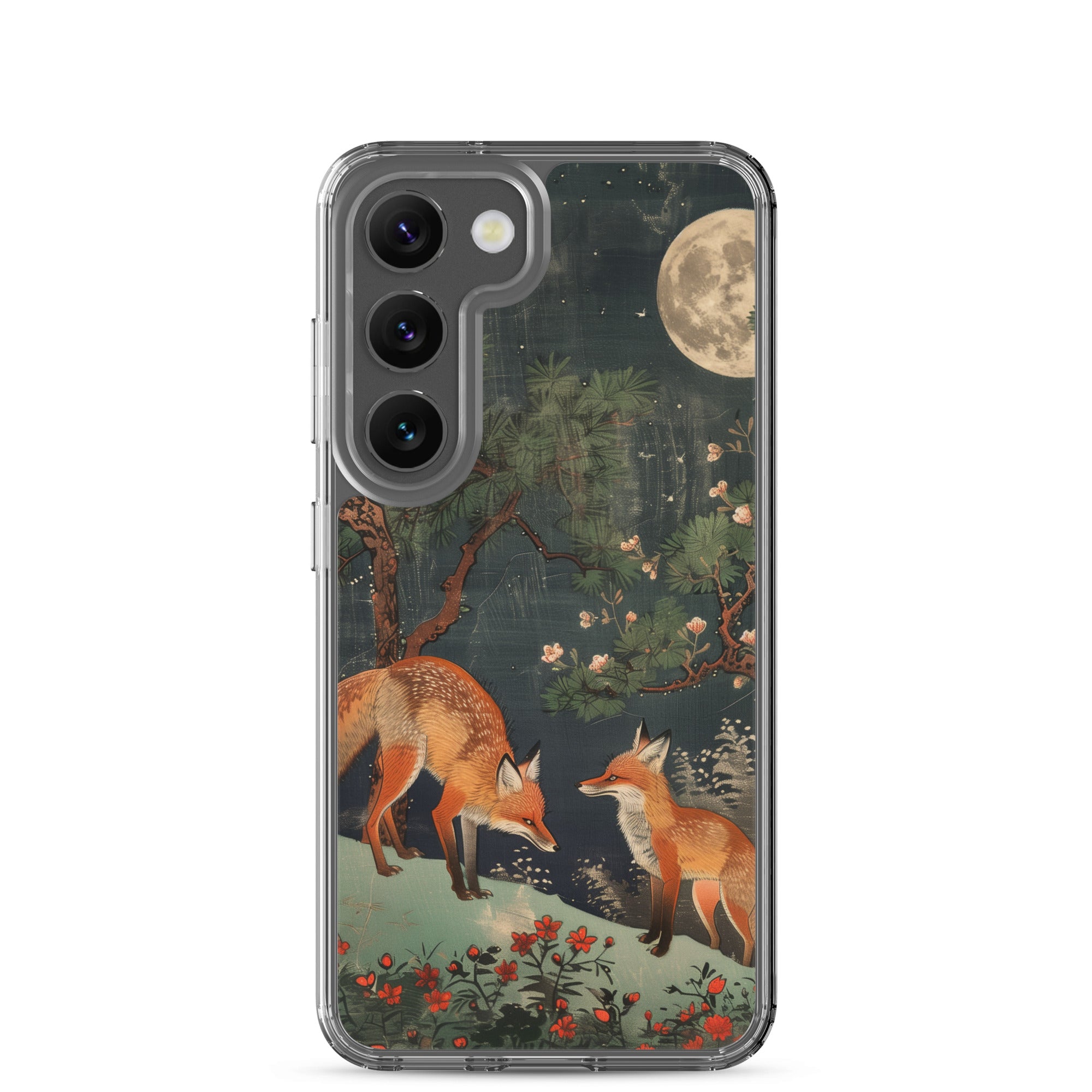 "two foxes" Clear Case for Samsung®