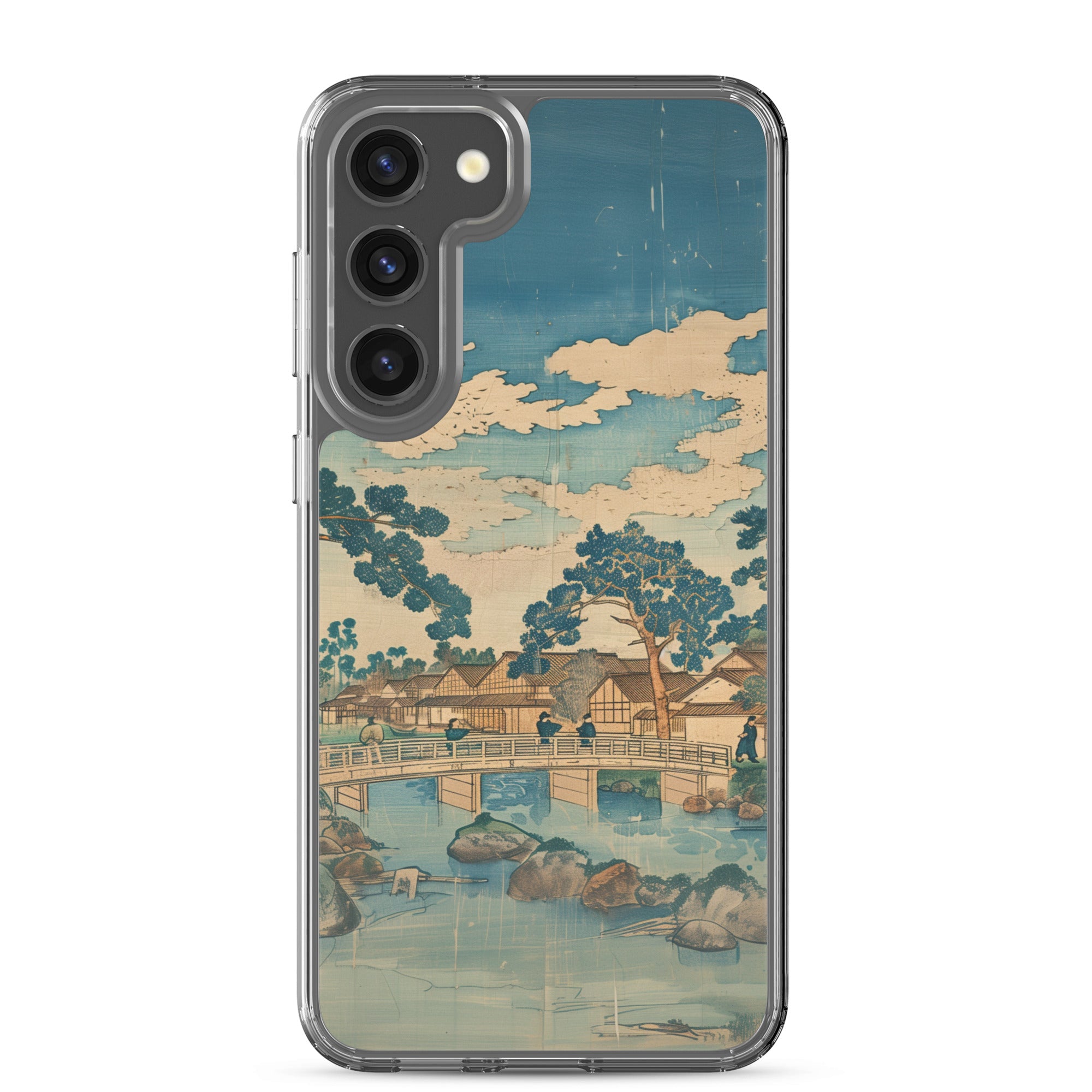 "old village" Clear Case for Samsung®