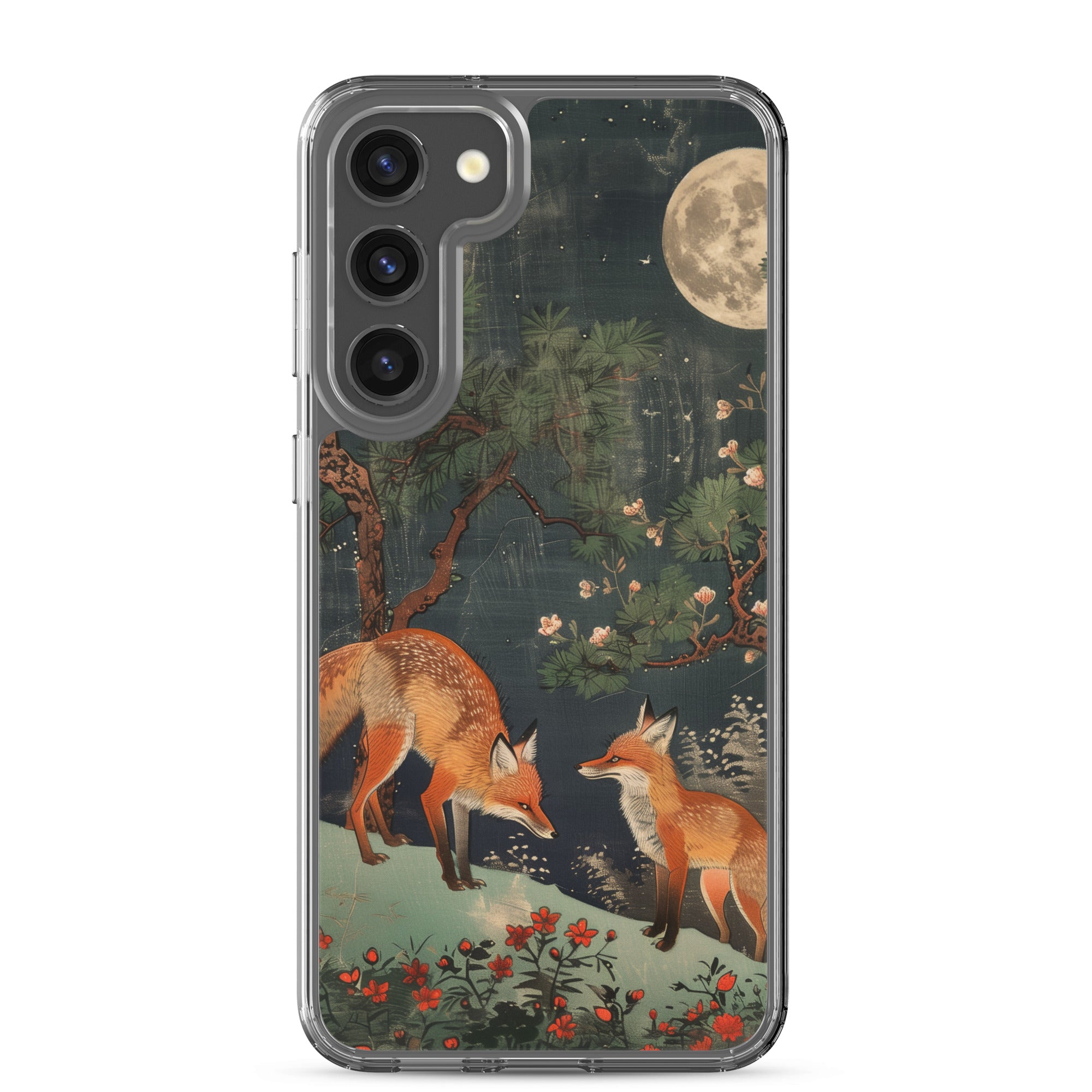 "two foxes" Clear Case for Samsung®