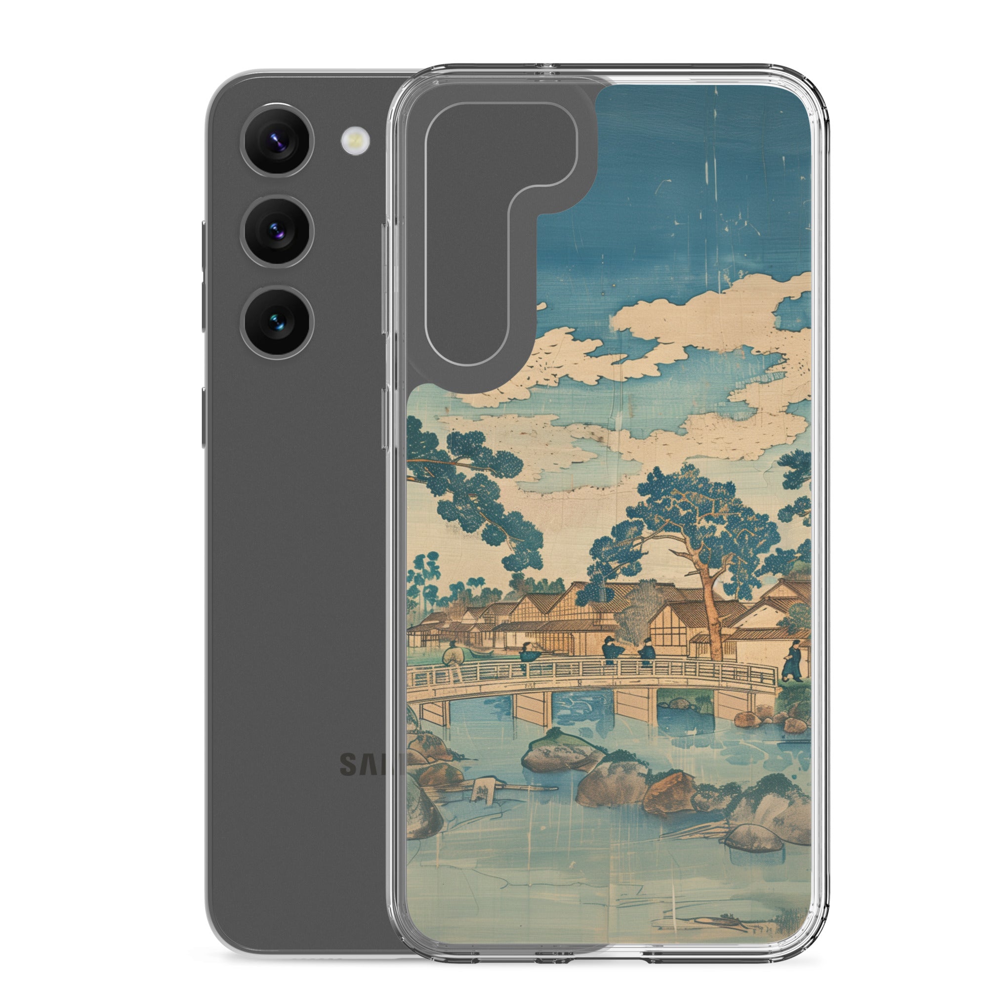 "old village" Clear Case for Samsung®