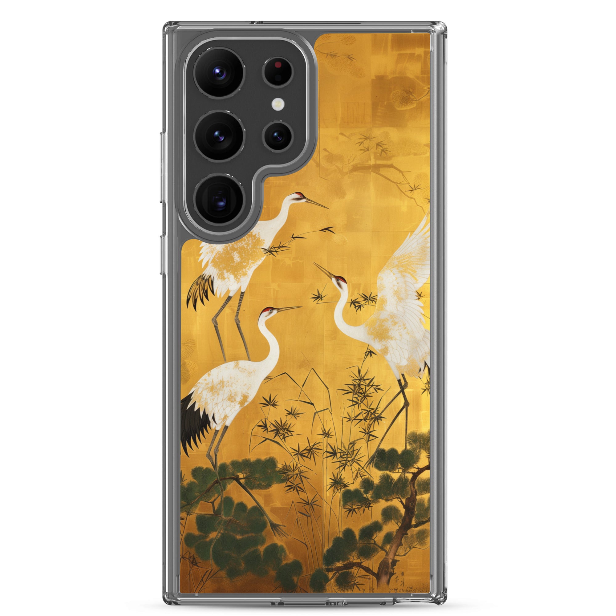 "ukiyo-e. crane." Clear Case for Samsung®