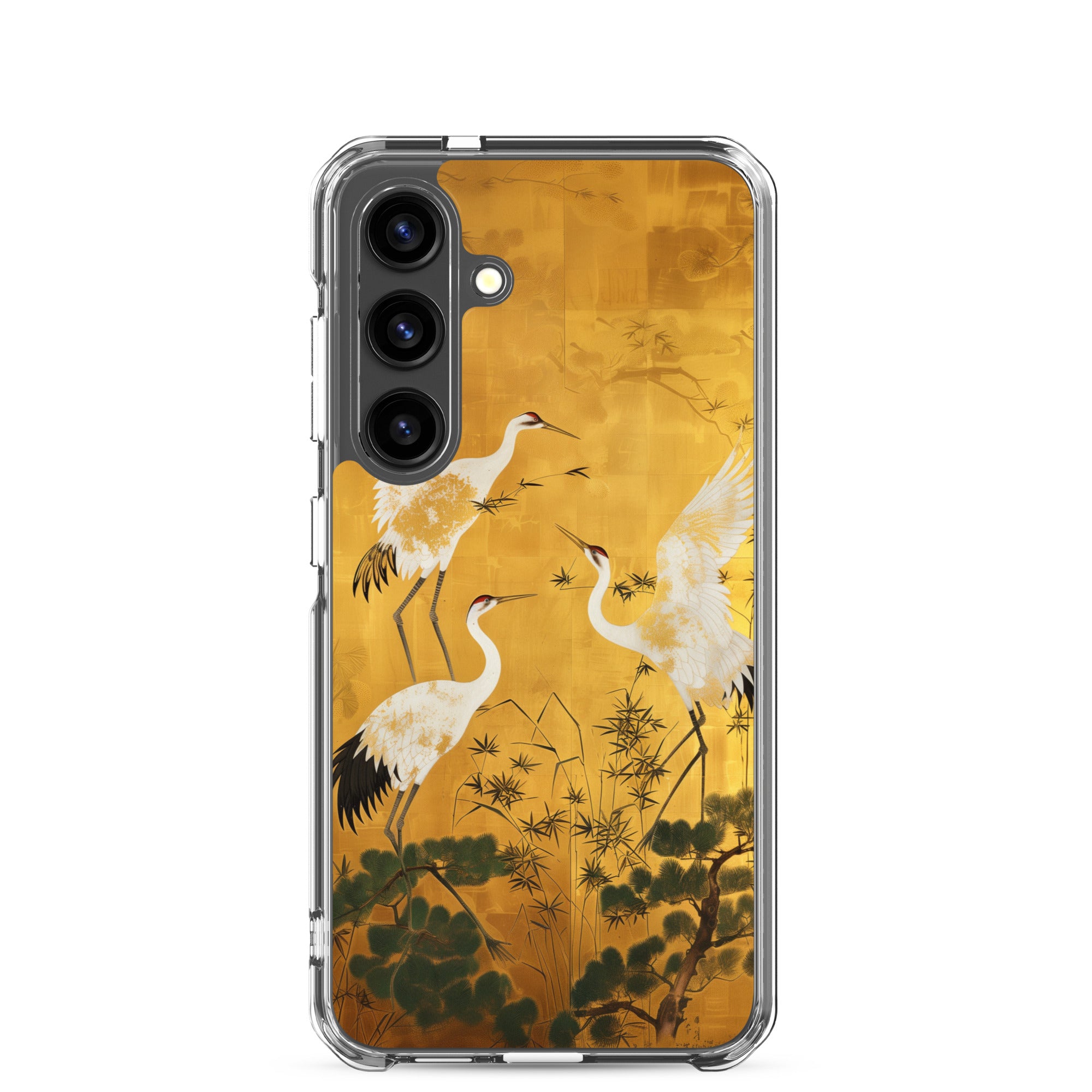 "ukiyo-e. crane." Clear Case for Samsung®