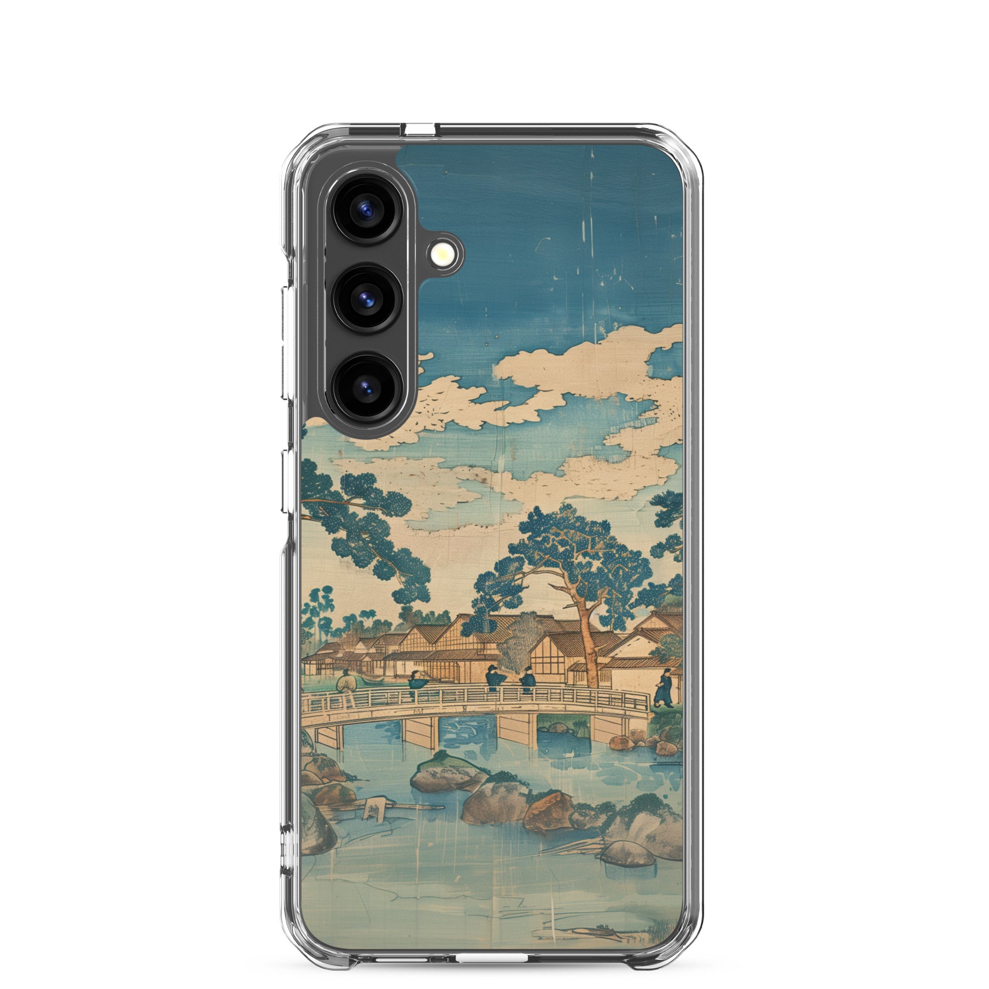"old village" Clear Case for Samsung®