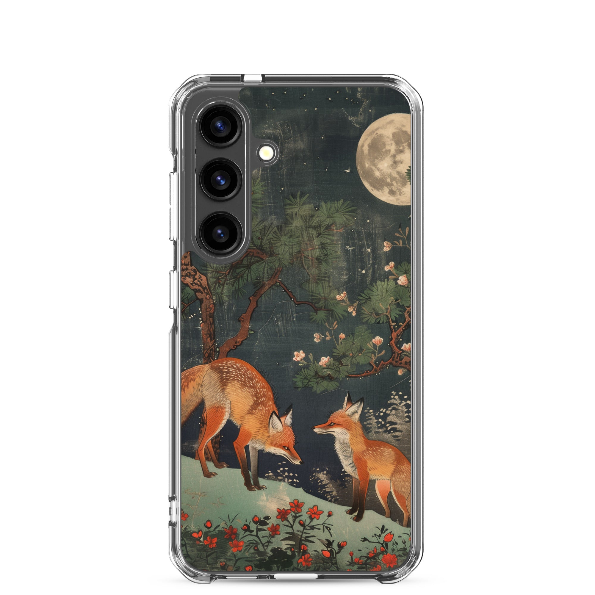 "two foxes" Clear Case for Samsung®