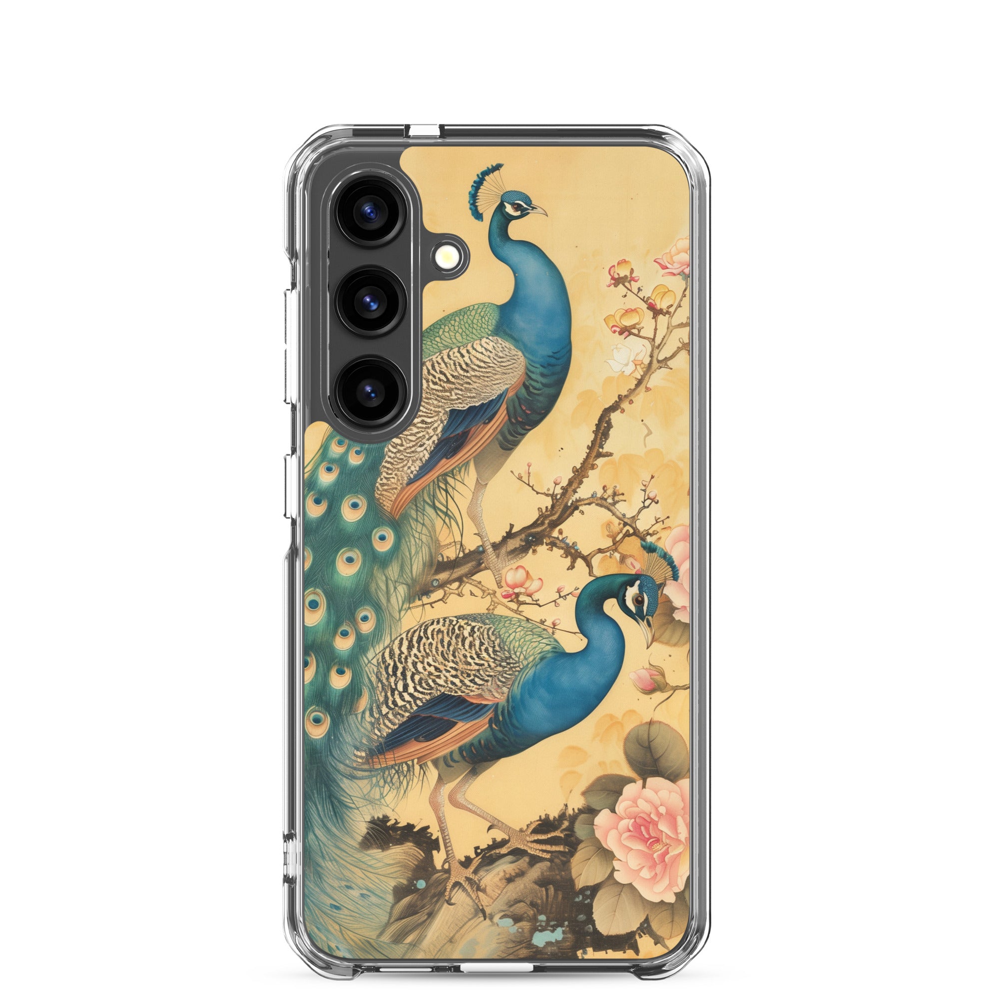 "peacock" Clear Case for Samsung®
